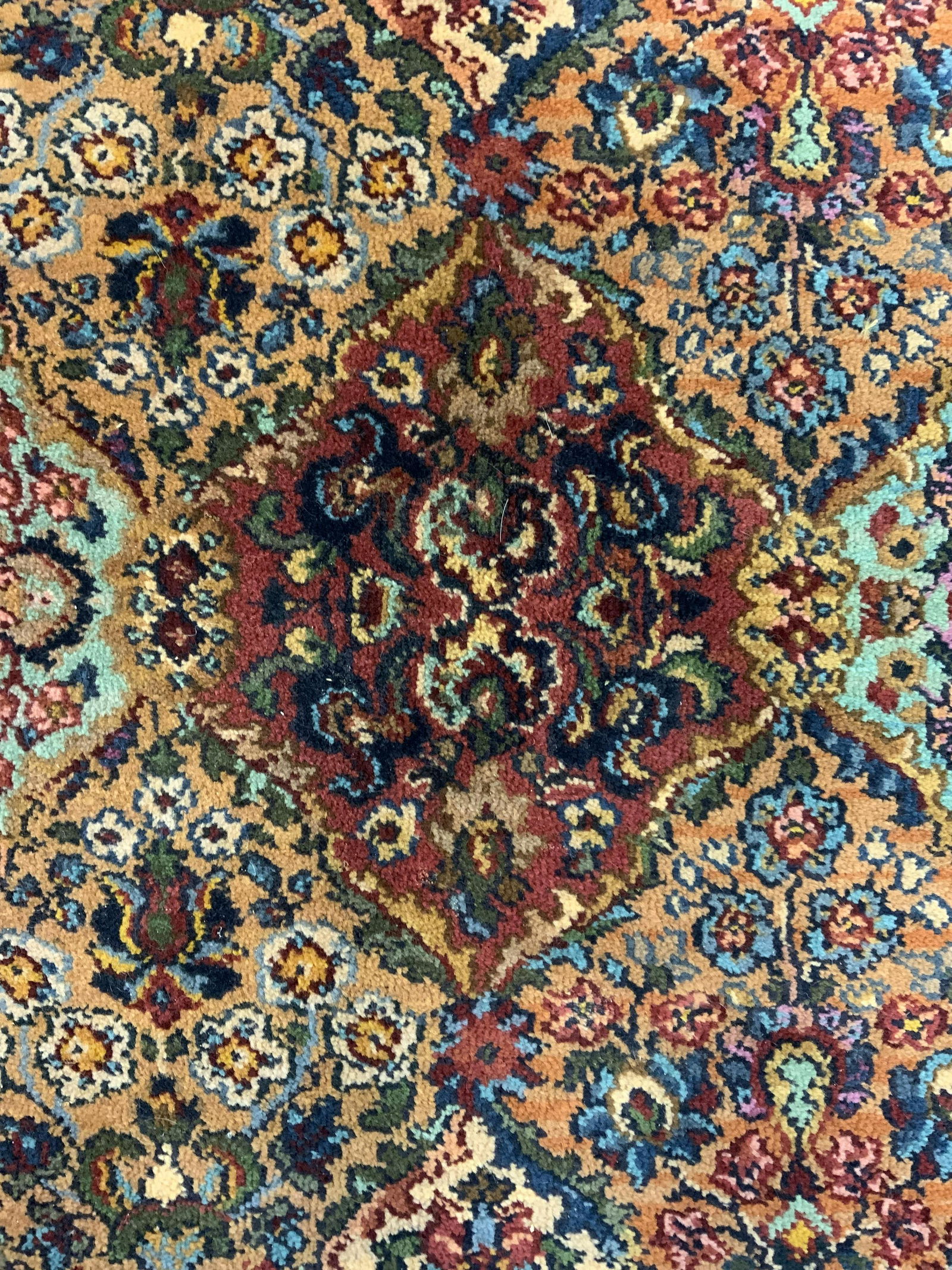 KARASTAN Oriental Style Handmade Wool Rug (1 of 8)