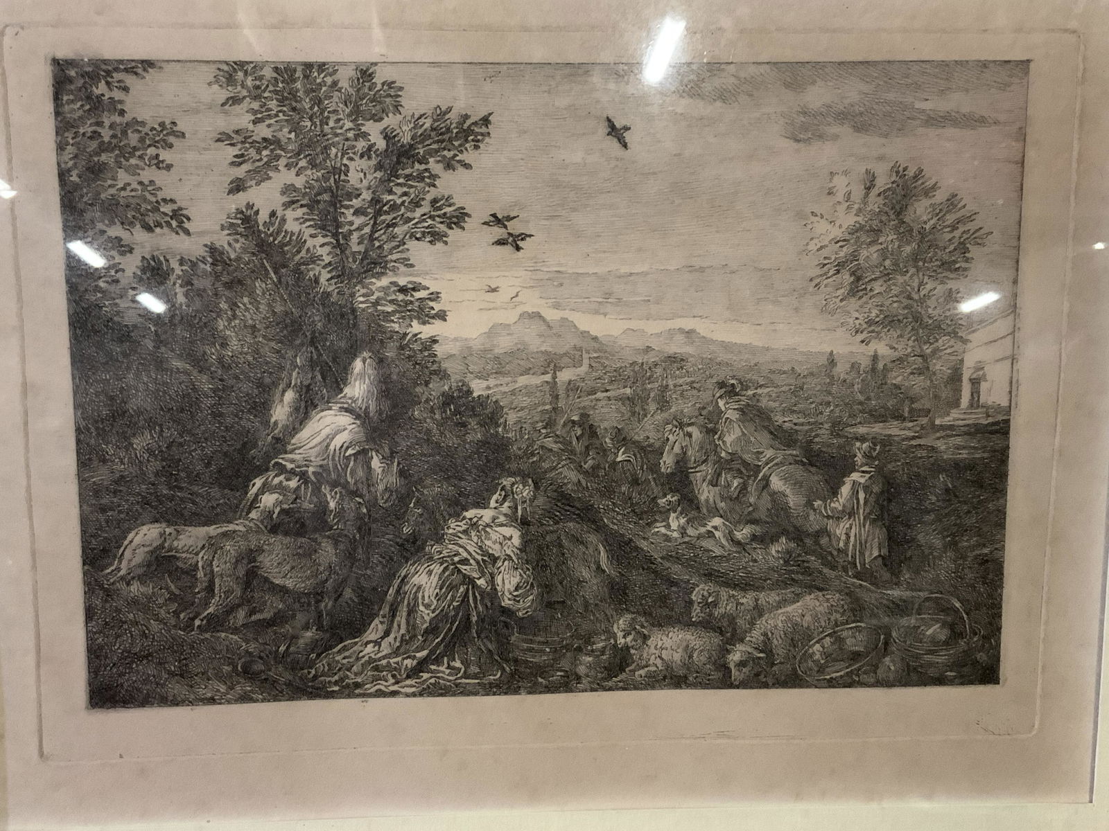 Landscape Pilgrimage Engraving  Artwork (1 of 10)