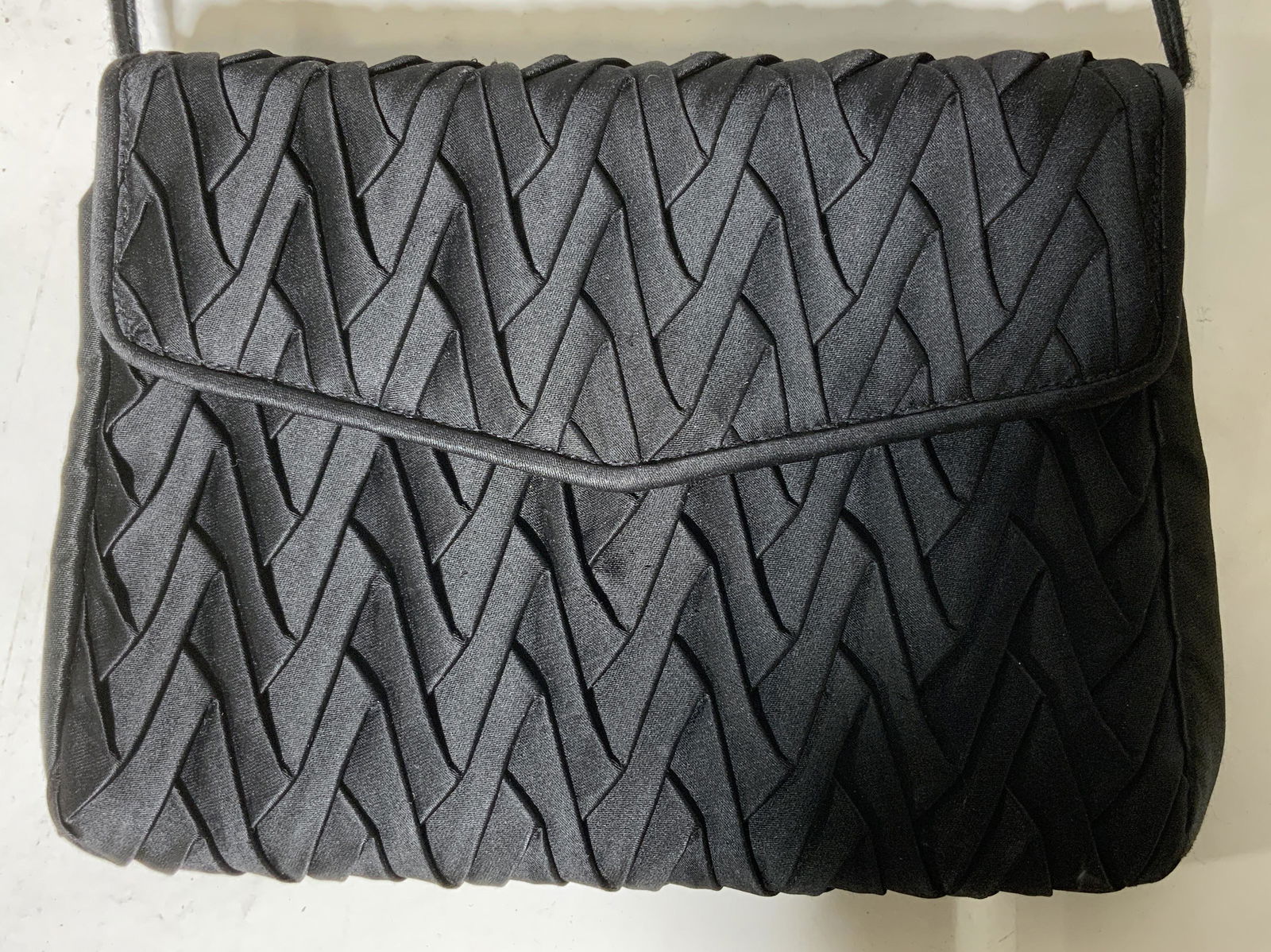 MICHAEL SWISS Ruched Evening Bag (1 of 6)