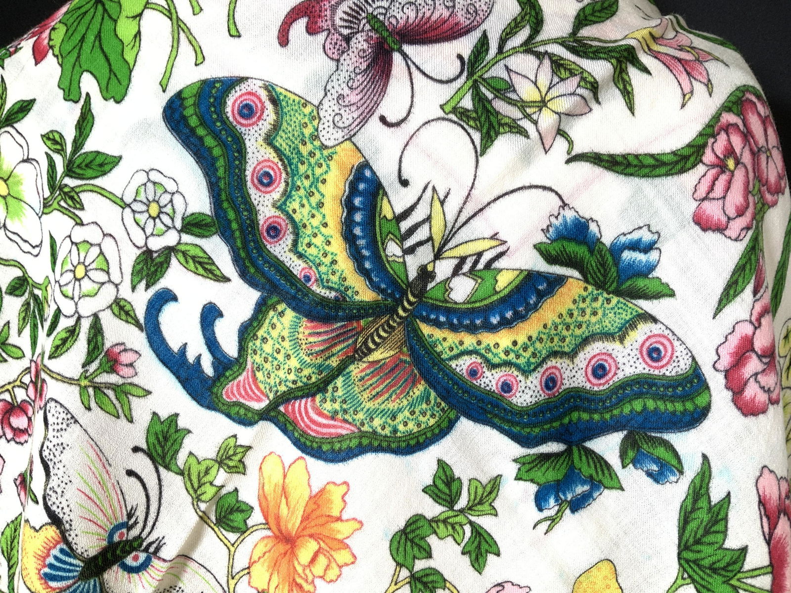 Metropolitan Museum of Art Wool Butterfly Shawl (1 of 11)