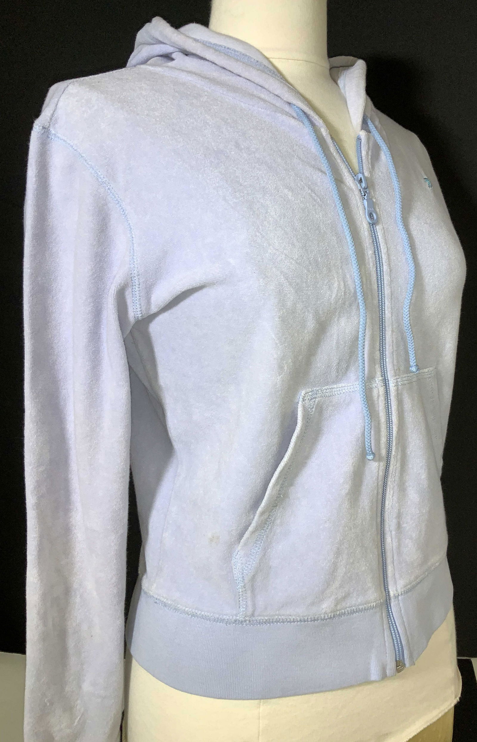 LILLY PULITZER Violet Cotton Hoodie (1 of 8)