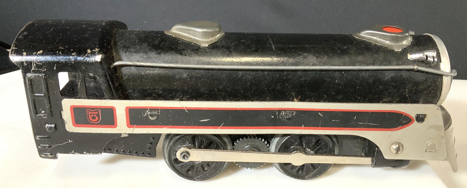 Mid Century Metal Train Model Toy (1 of 9)