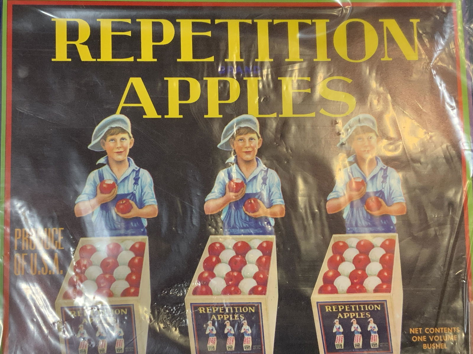 Group Lot 2 Apple Lithograph Advertisements (1 of 4)