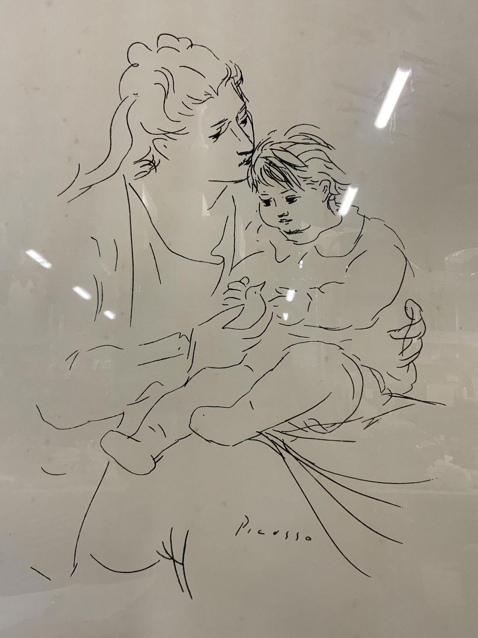 Mother & Child After PABLO PICASSO Offset Litho (1 of 8)