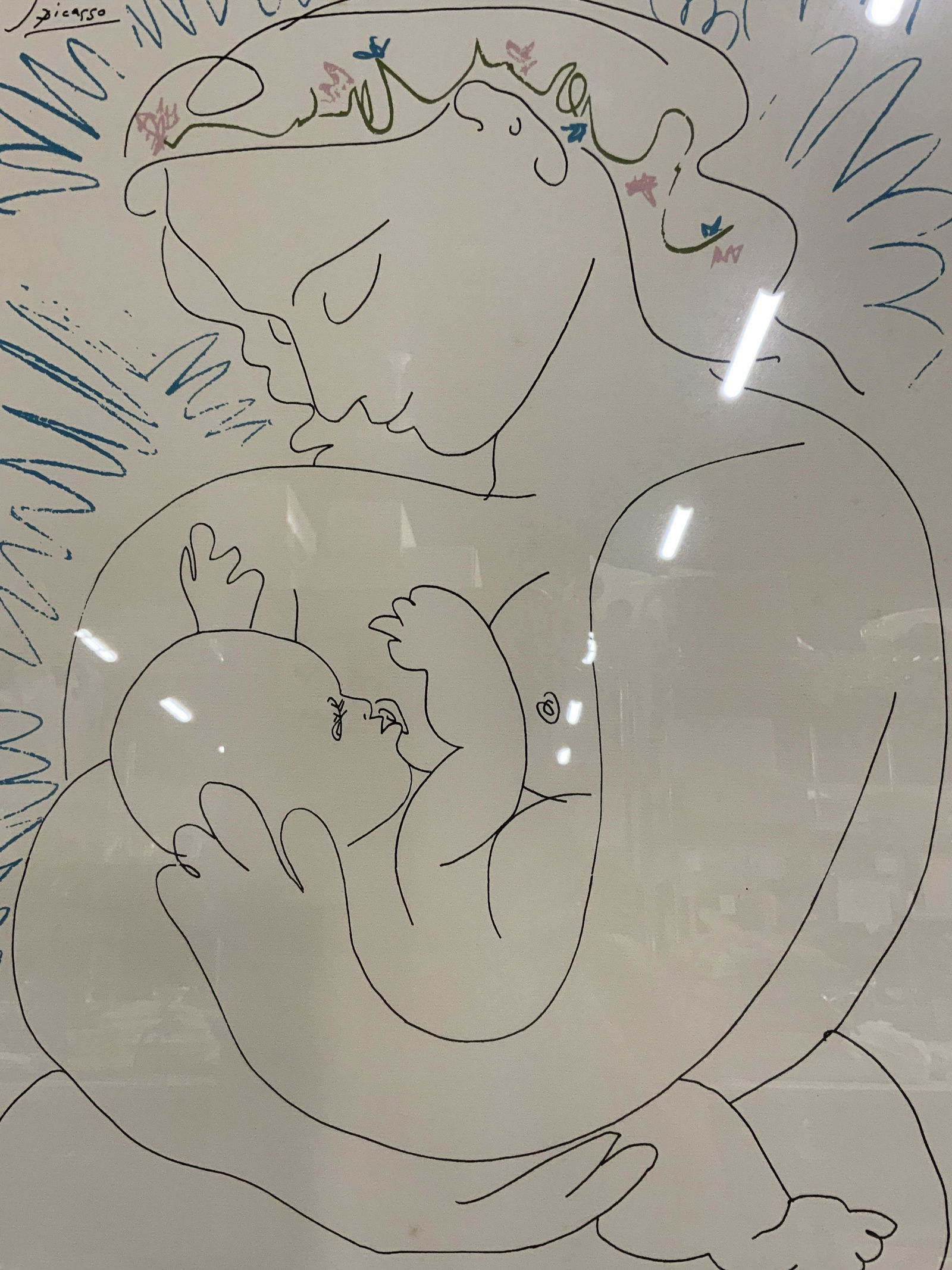 Mother & Child After PABLO PICASSO Offset Litho (1 of 8)