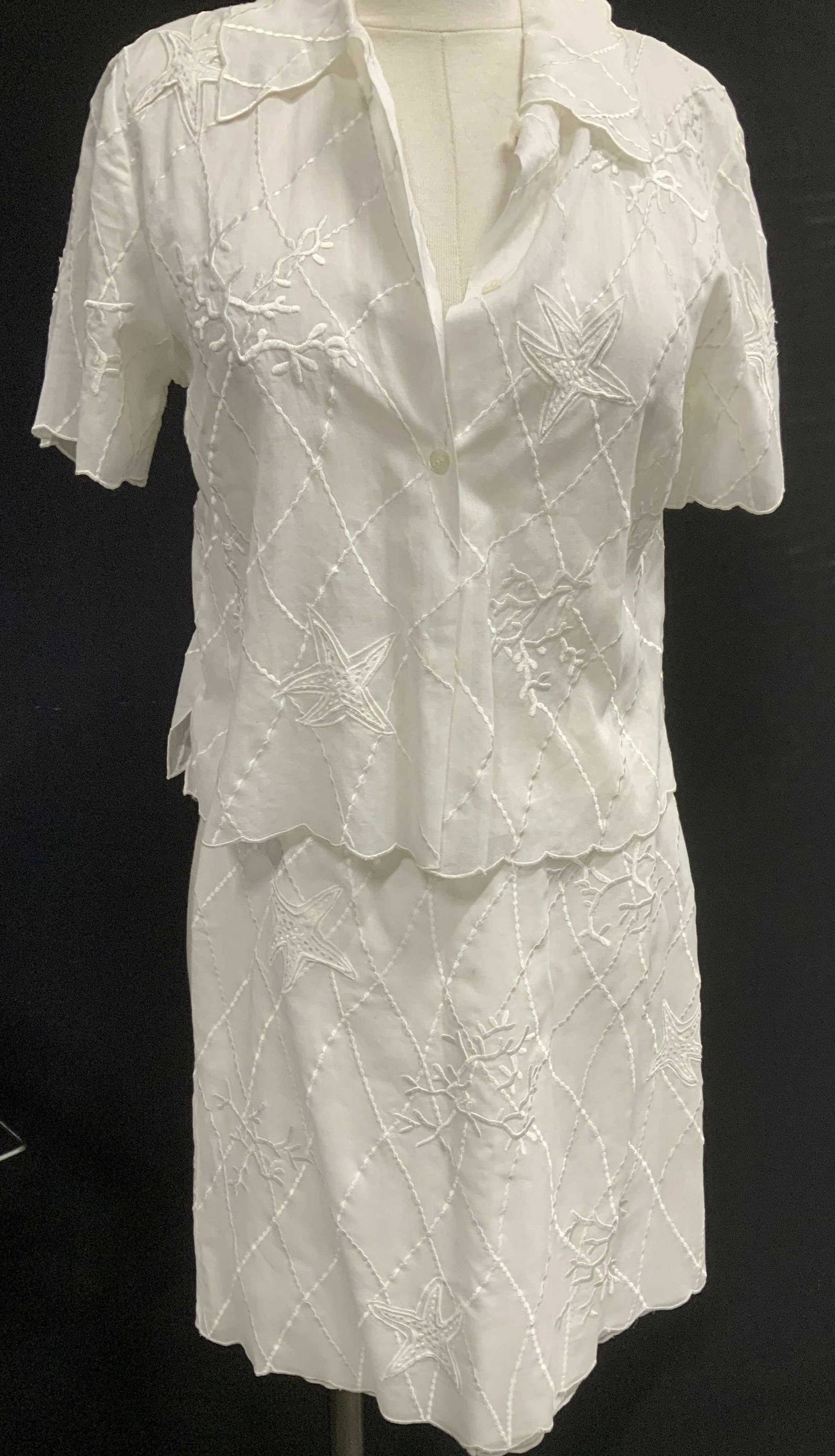 LAURÈL 2 pc Summer Cotton Dress Ensemble (1 of 5)