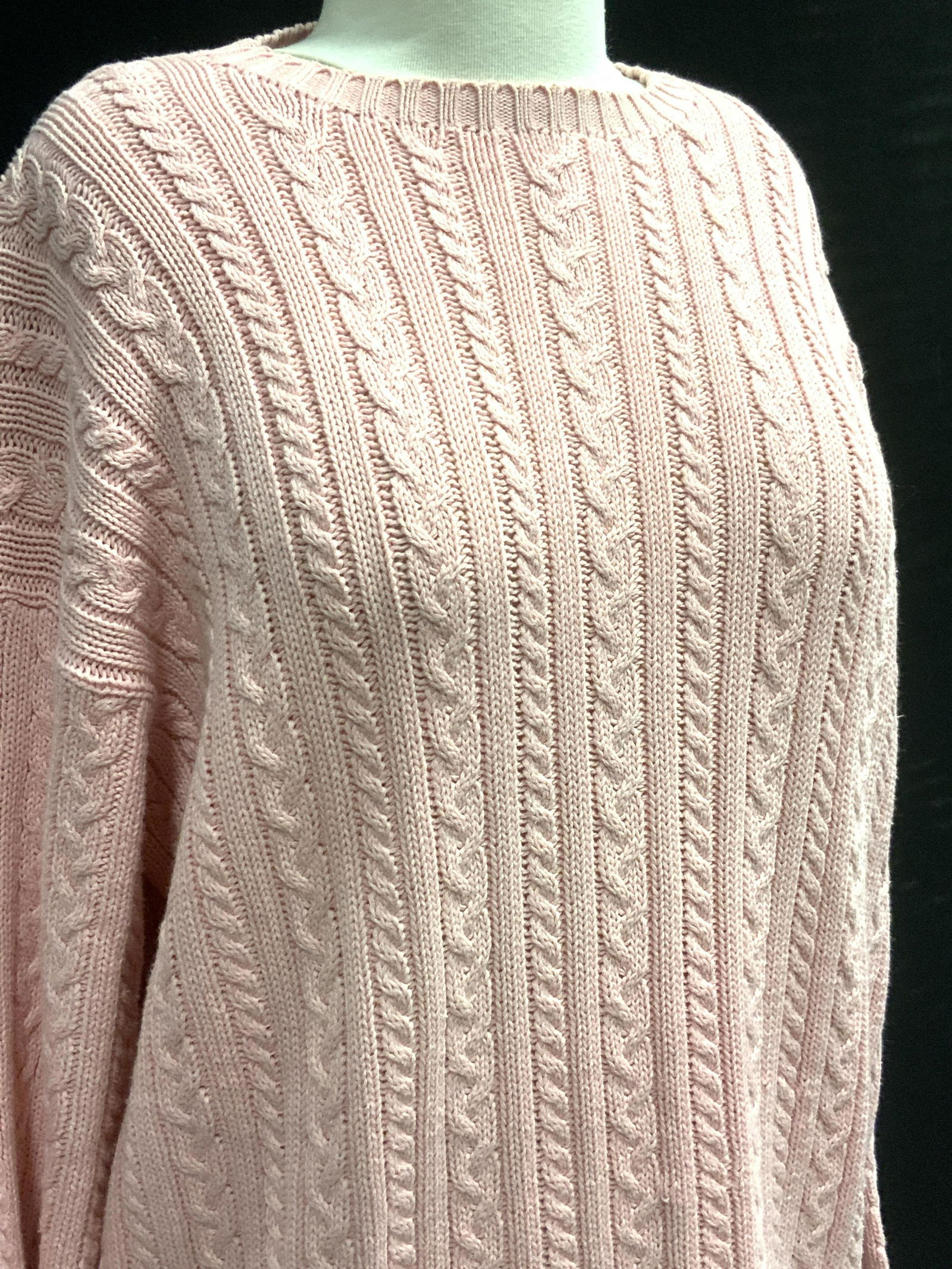 POLO RALPH LAUREN Cable Knit Cotton Sweater (1 of 6)