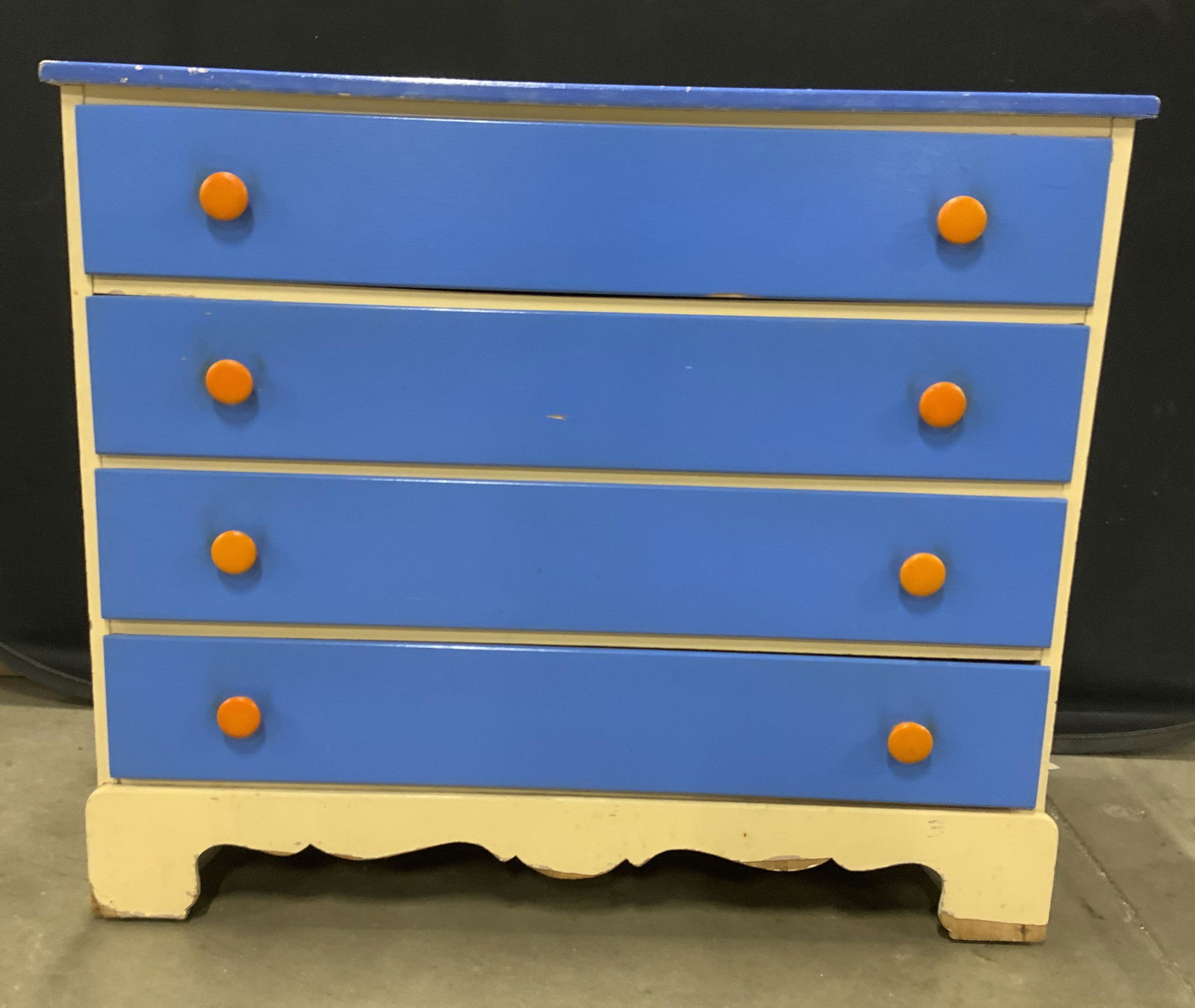 Hand Painted LEA LINE LEADS Chest of Drawers (1 of 7)