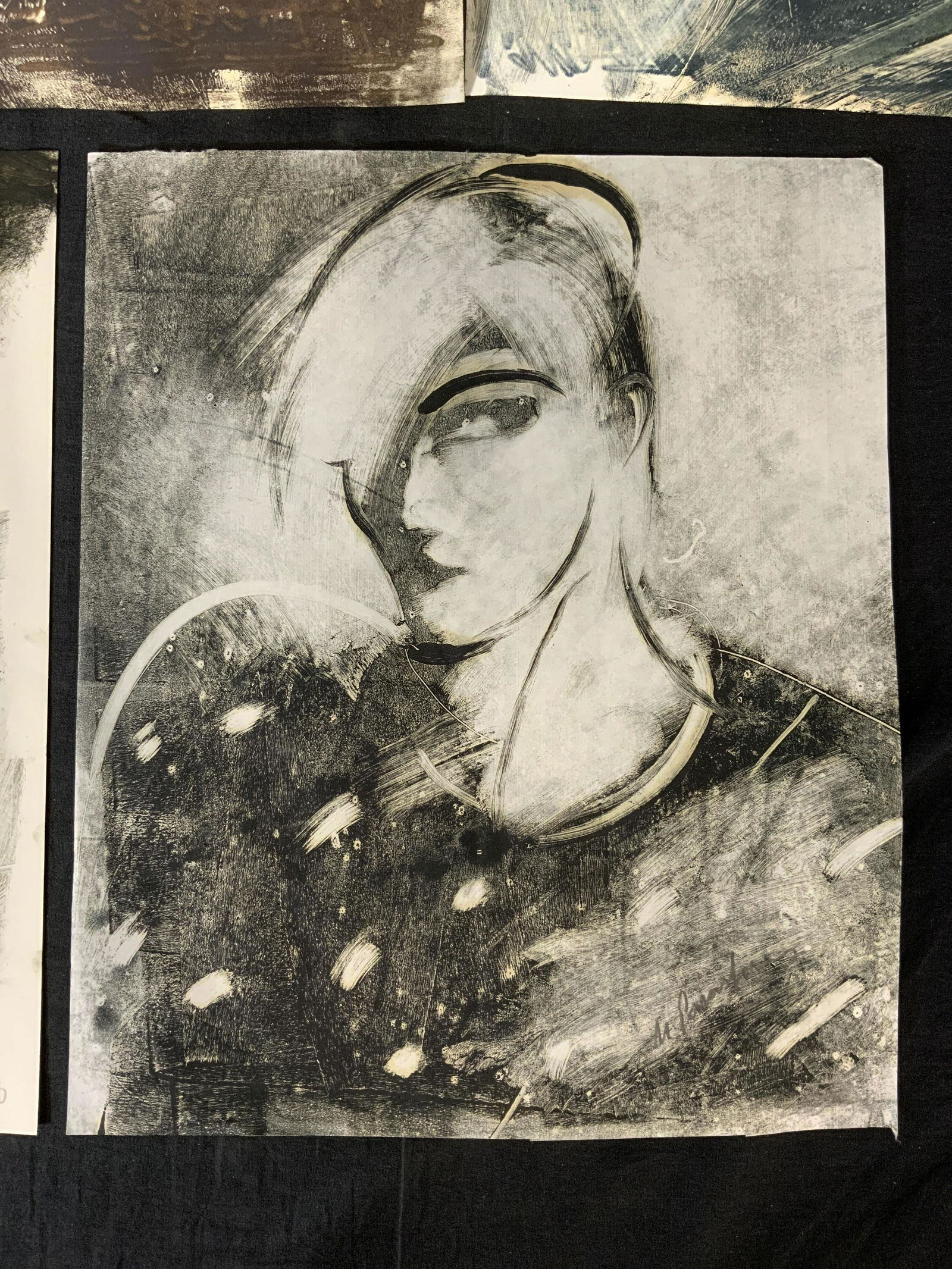 Lot 6 M PARASKAVAS Signed Lithographs (1 of 5)