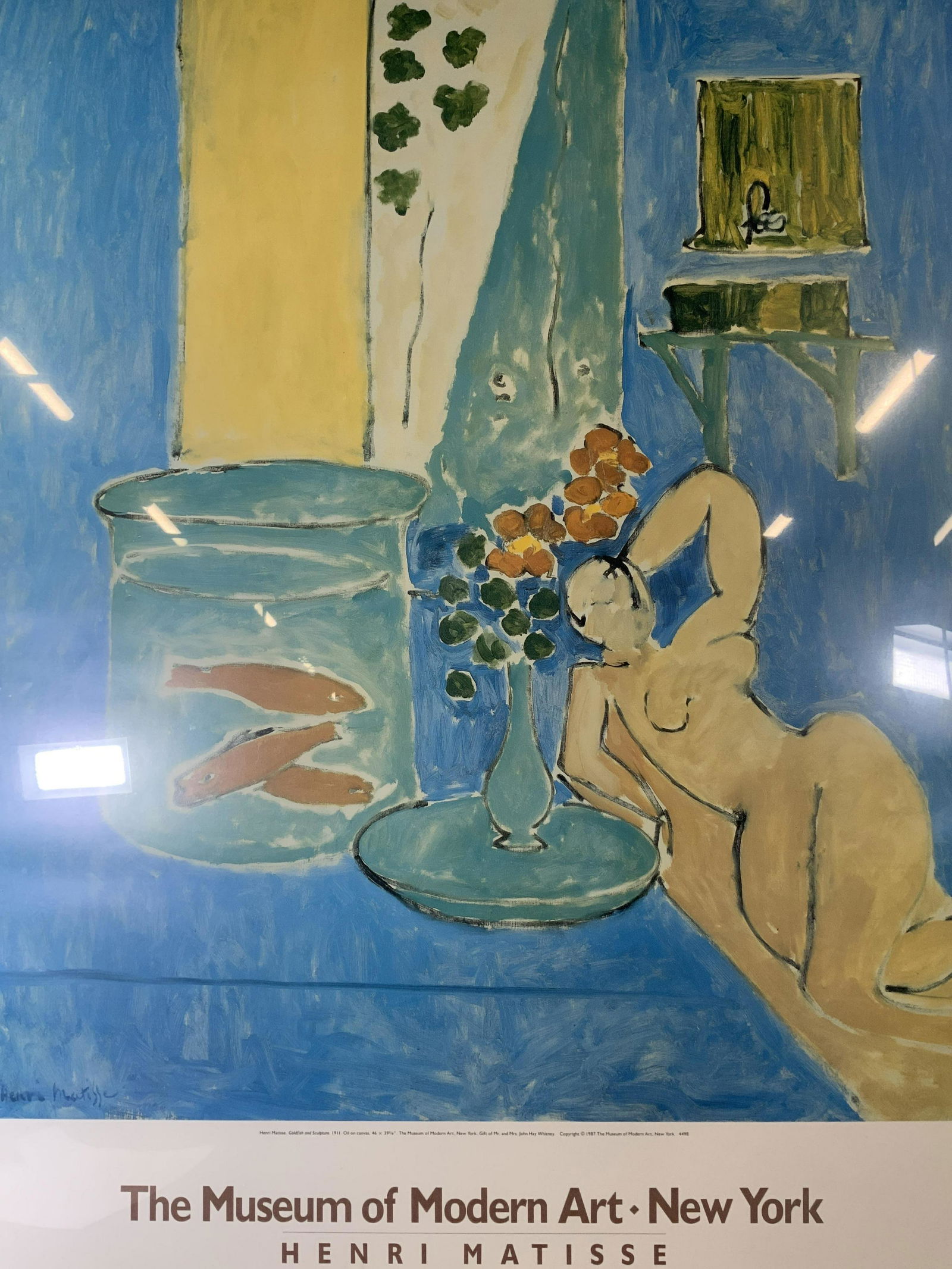 HENRI MATISSE Goldfish & Sculpture Offset Litho (1 of 7)