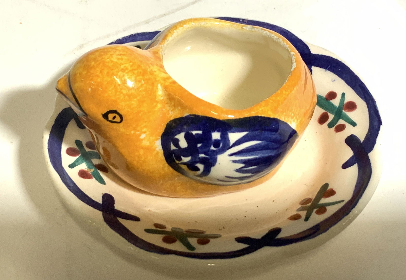 Lot 2 Ceramic Hand Decorated Tableware (1 of 6)