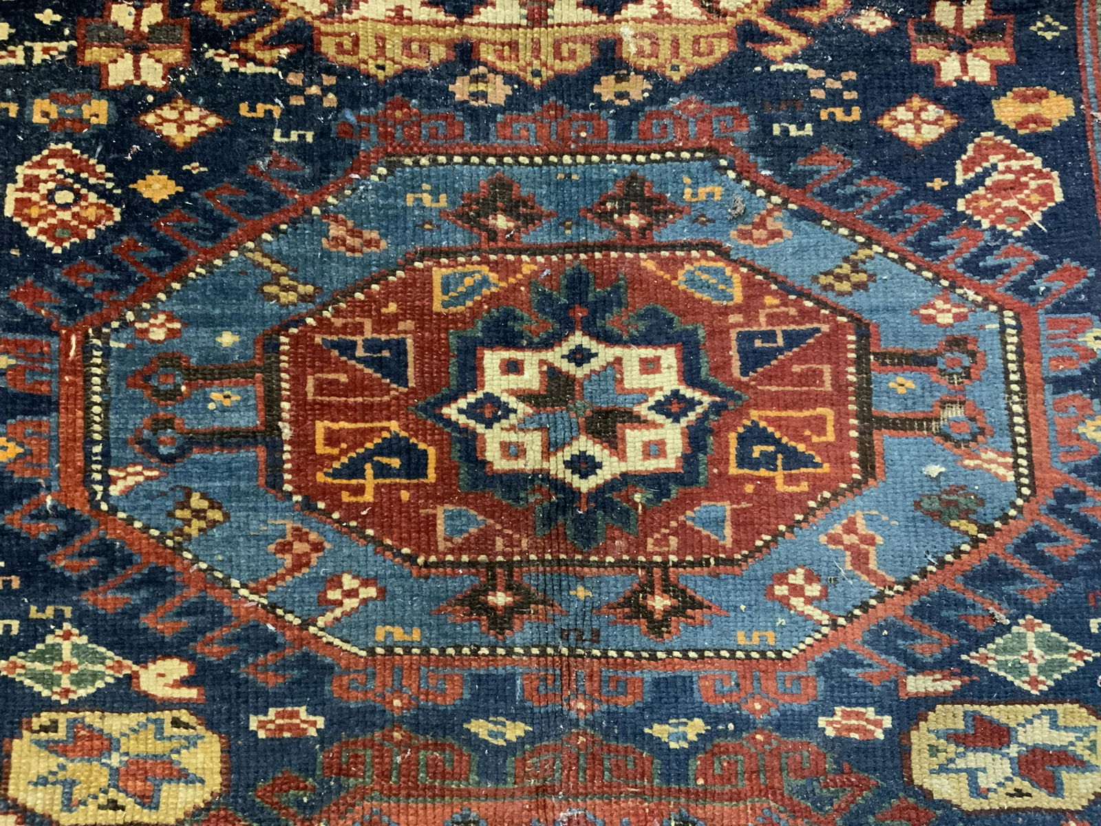 Antique Persian Wool Area Rug (1 of 6)