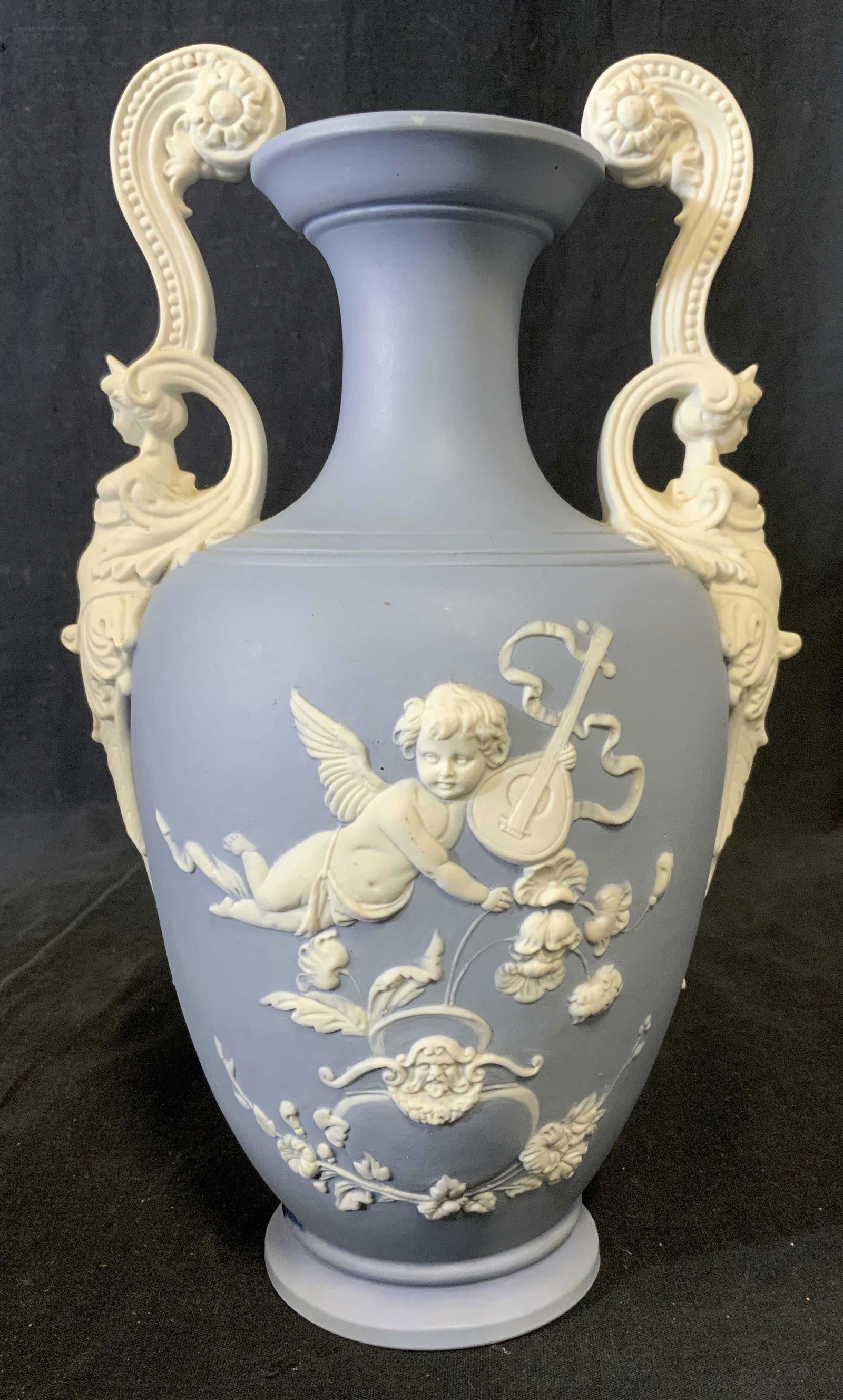 Wedgwood Style Handled Urn (1 of 7)