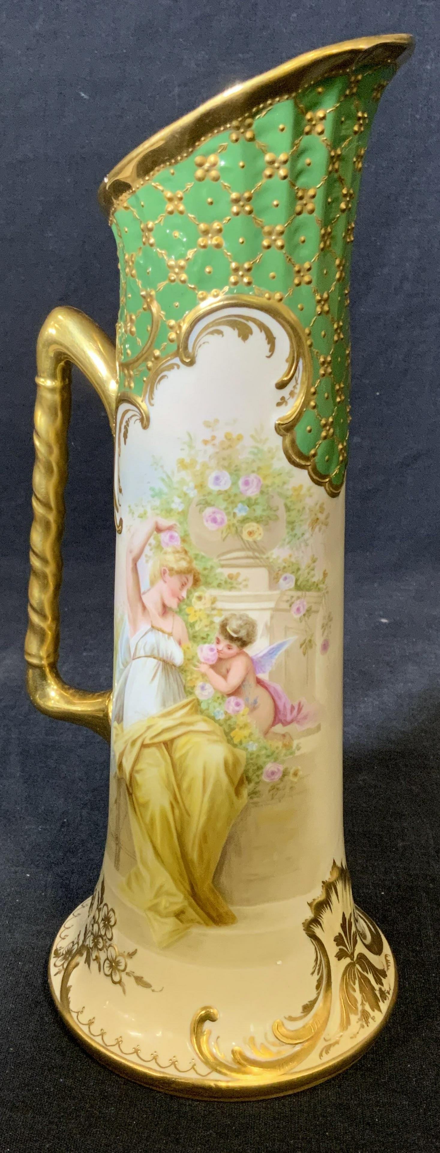 Hand Painted Porcelain Handled Pitcher (1 of 6)