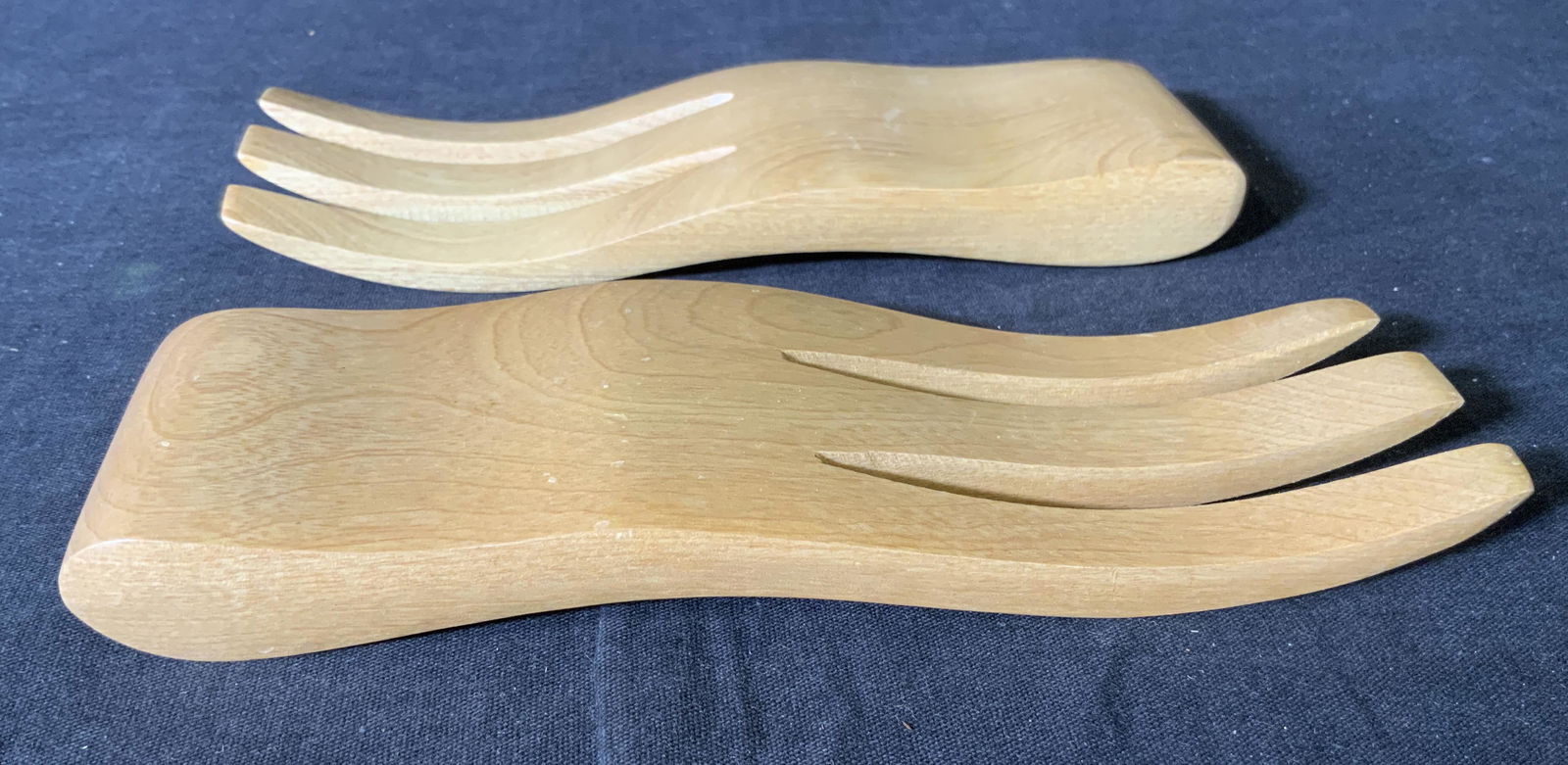 Vintage JAMES BEARD Wooden Salad Forks (1 of 5)