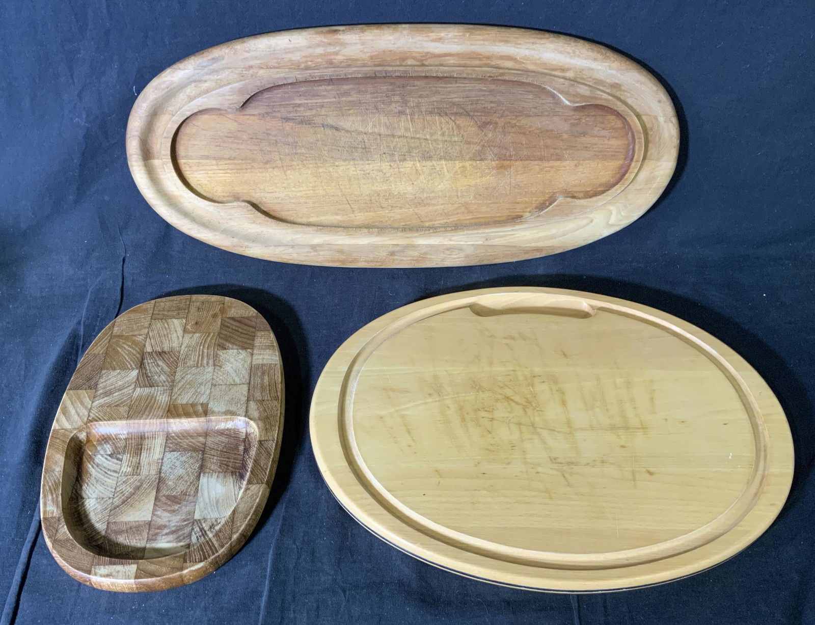 Lot 3 DANSK & NISSEN Wooden Cutting Boards (1 of 4)
