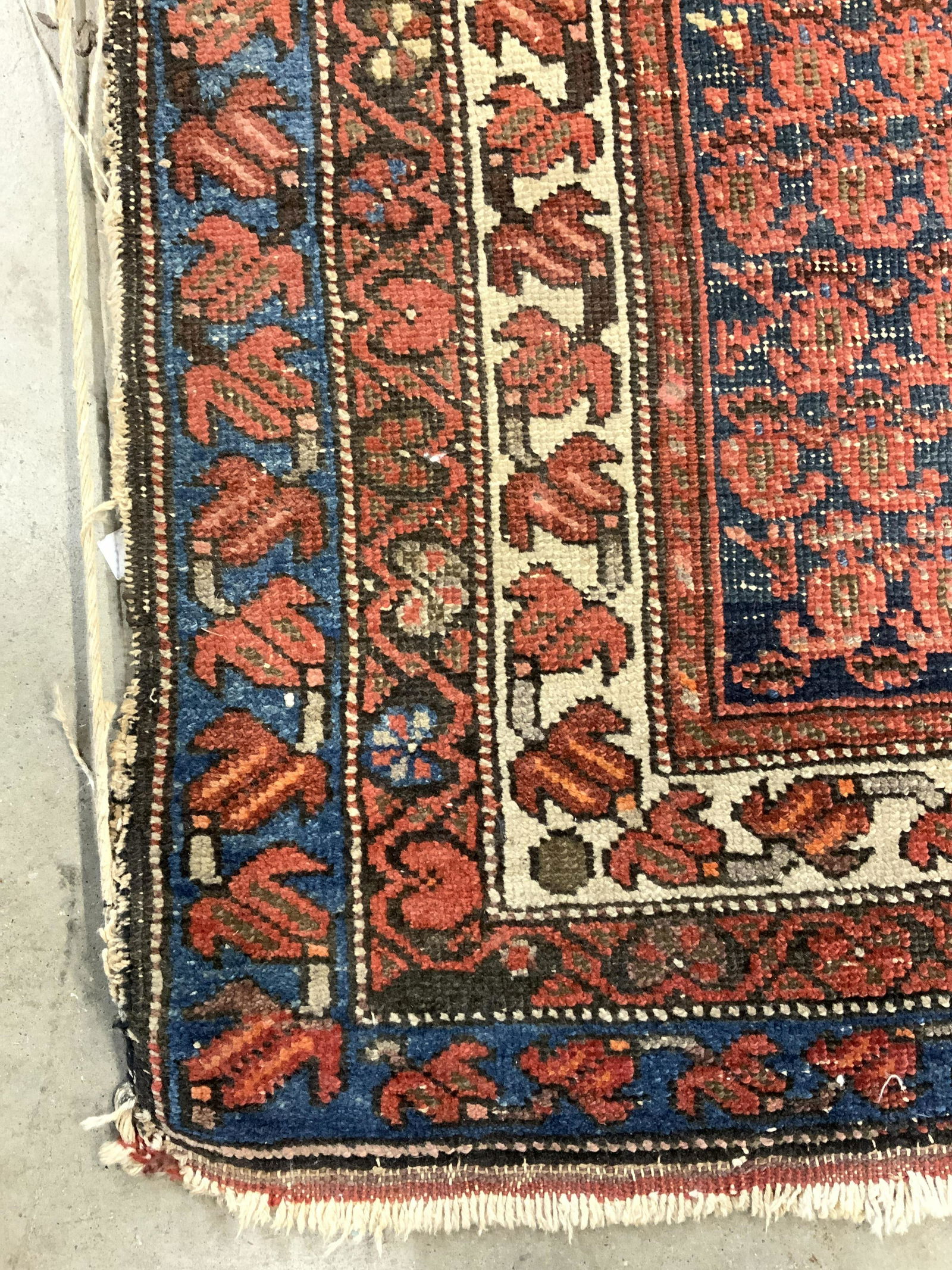Antique Handmade Wool Area Rug (1 of 8)