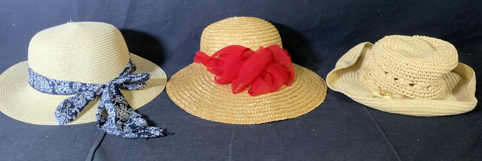 Lot 3 Women’s Straw Hats (1 of 6)