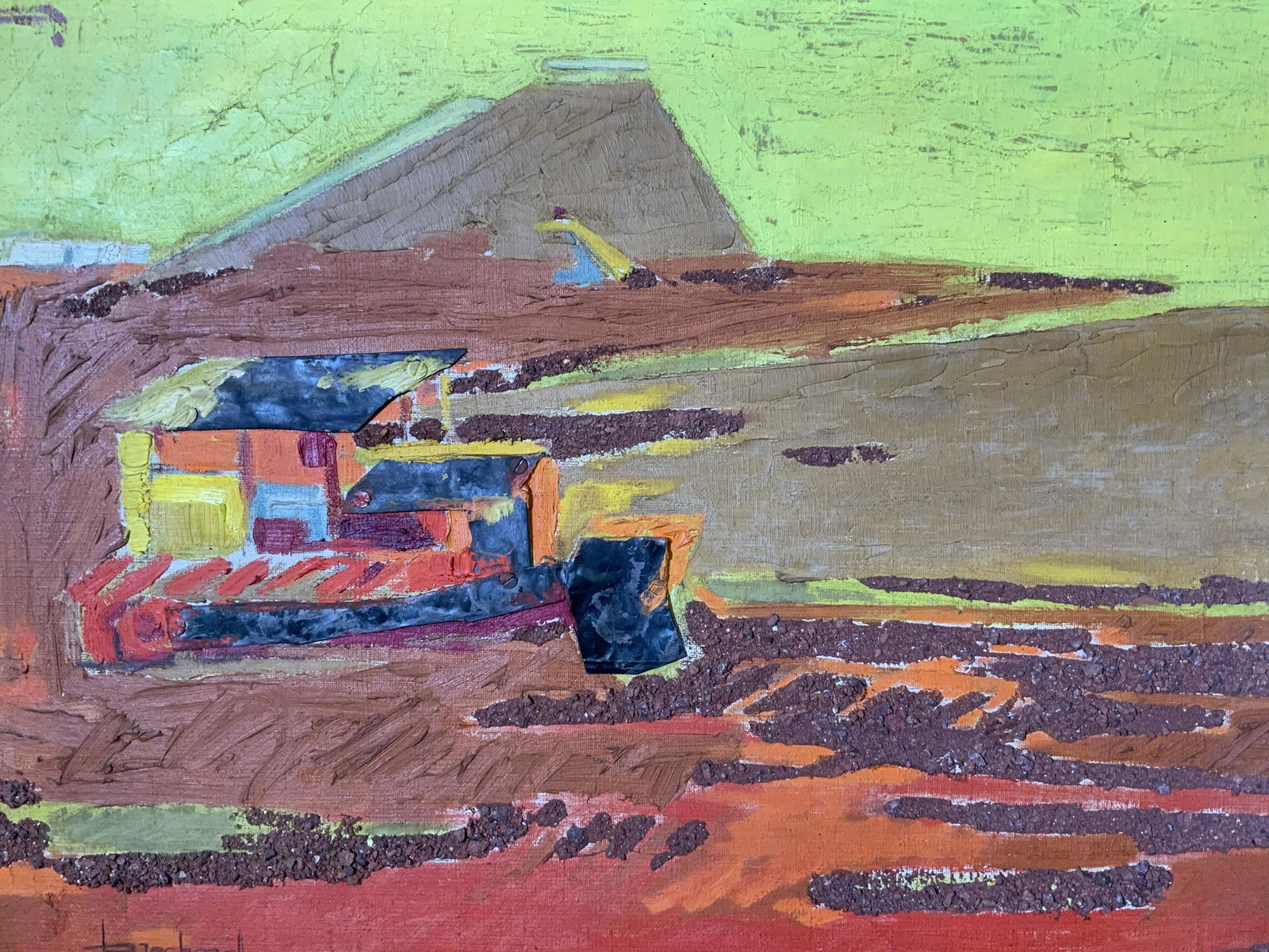 Signed Mixed Media Painting on Canvas 62 (1 of 8)