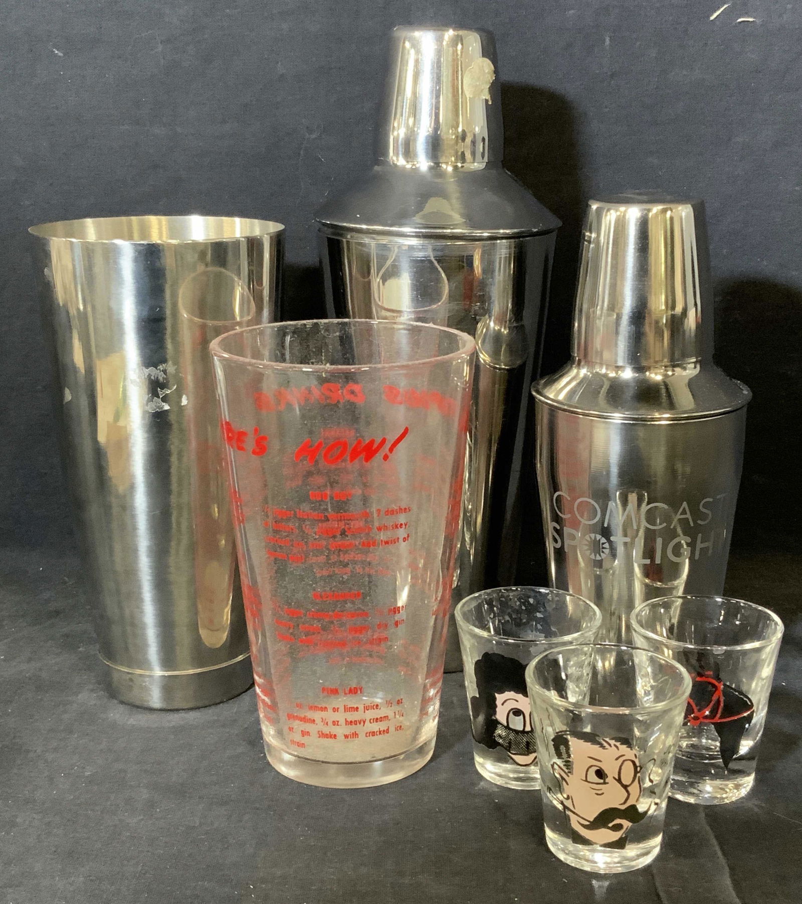 Group Lot 7 Barware Accessories (1 of 7)