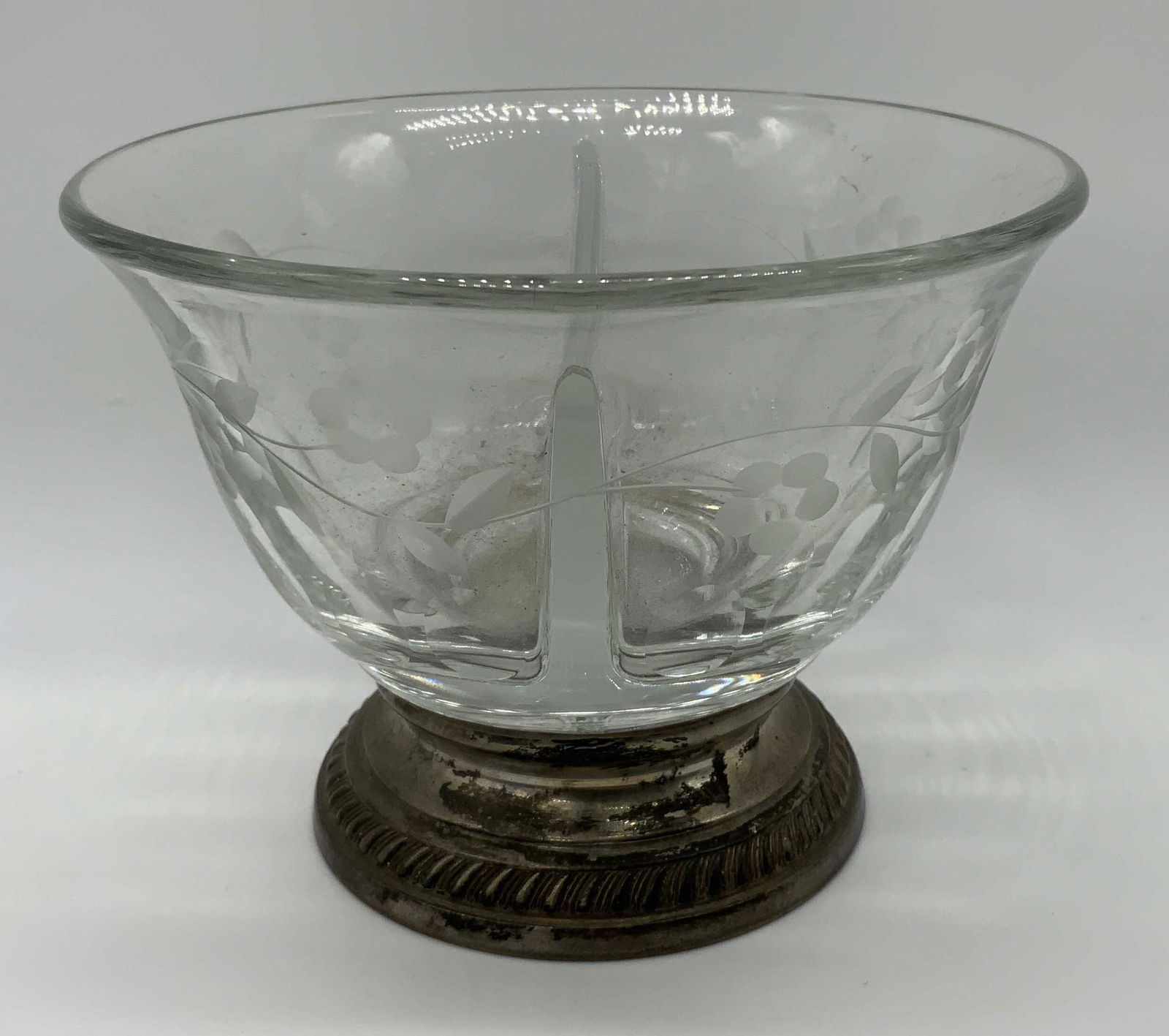 HUNT SILVER COMPANY Sterling Footed Dish (1 of 6)
