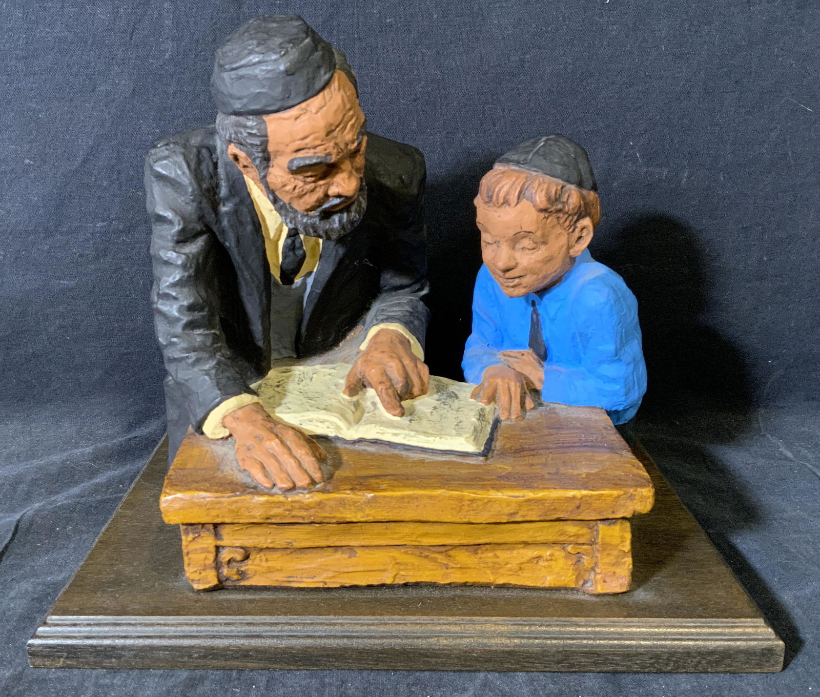 Signed Ltd Ed Judaica Sculpture (1 of 7)