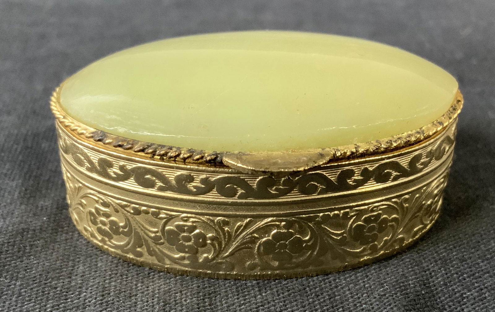 Pill Box with Green Stone (1 of 6)
