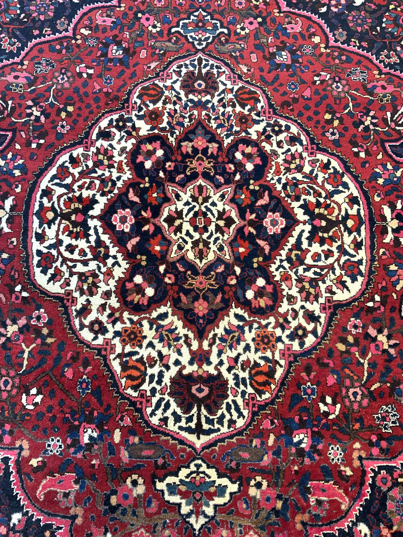 Vintage Handmade Persian Wool Room Size Rug (1 of 10)