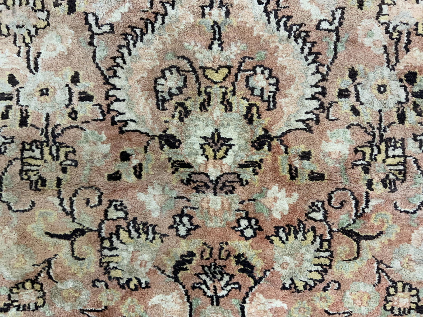 Silk & Wool Oriental Area Rug (1 of 10)