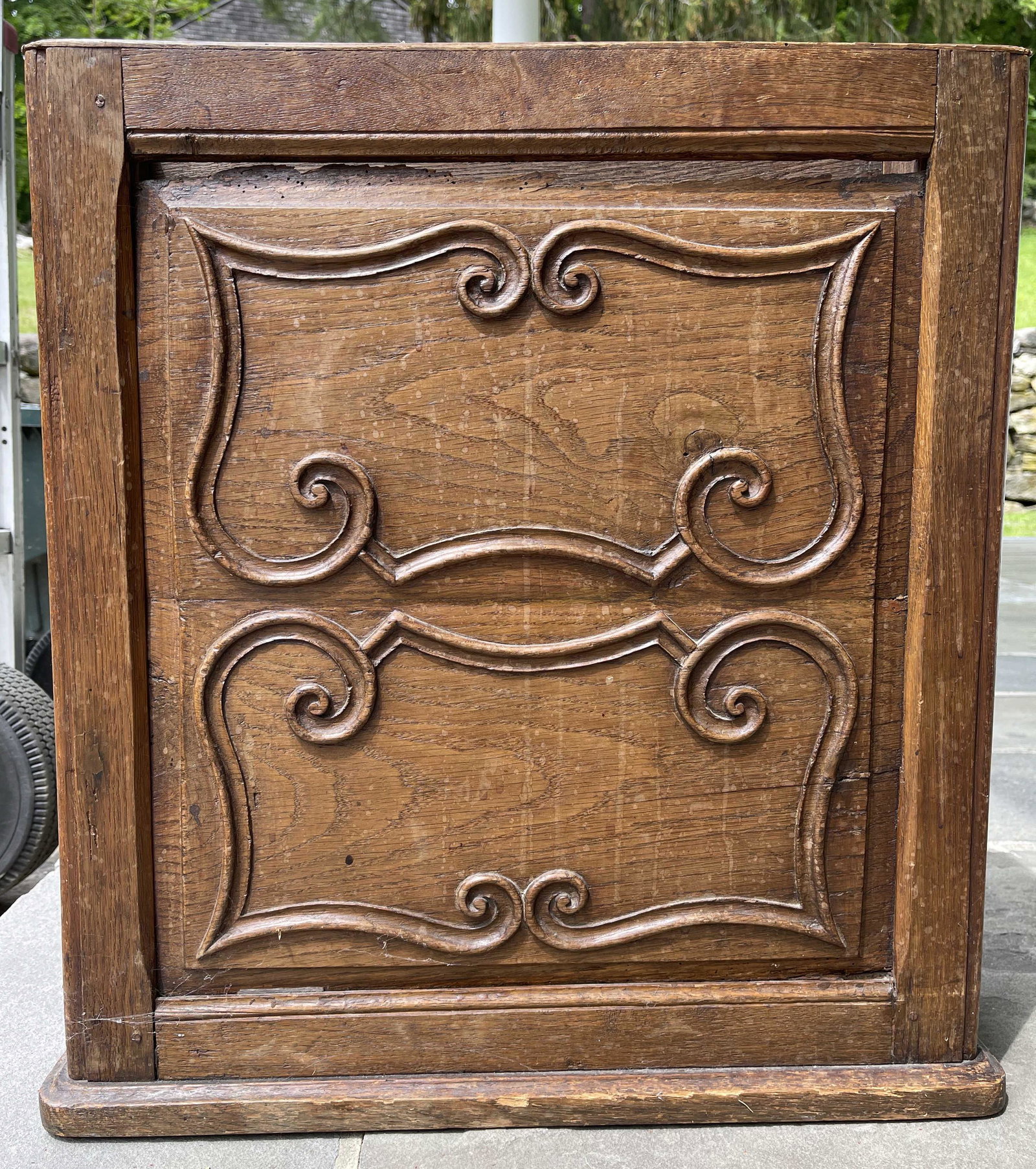 Antique carved French Umbrella Stand (1 of 15)