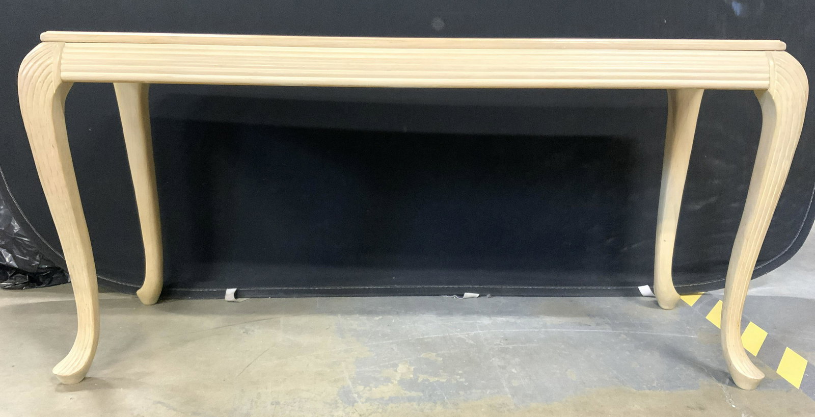 HAMMARY Carved Wooden Cabriole Leg Console Table (1 of 10)