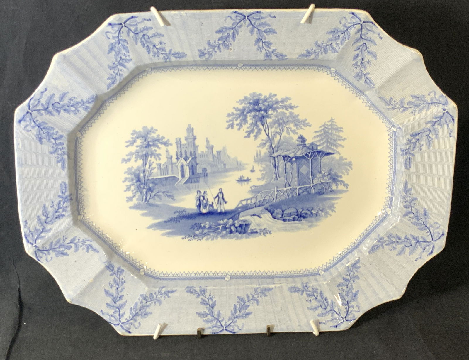 Antq BLEVOIR Collectible Porcelain Serving Platter (1 of 13)