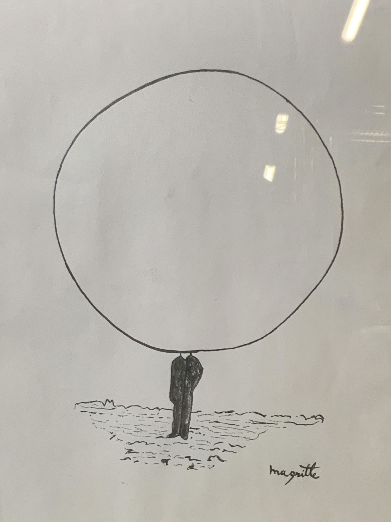 Attributed to RENE MAGRITTE Signed Lithograph (1 of 8)