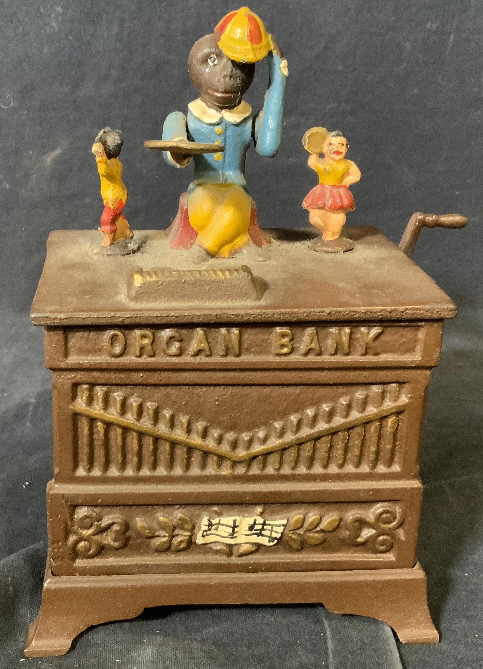 Antique Collectible Iron Circus Bank (1 of 8)
