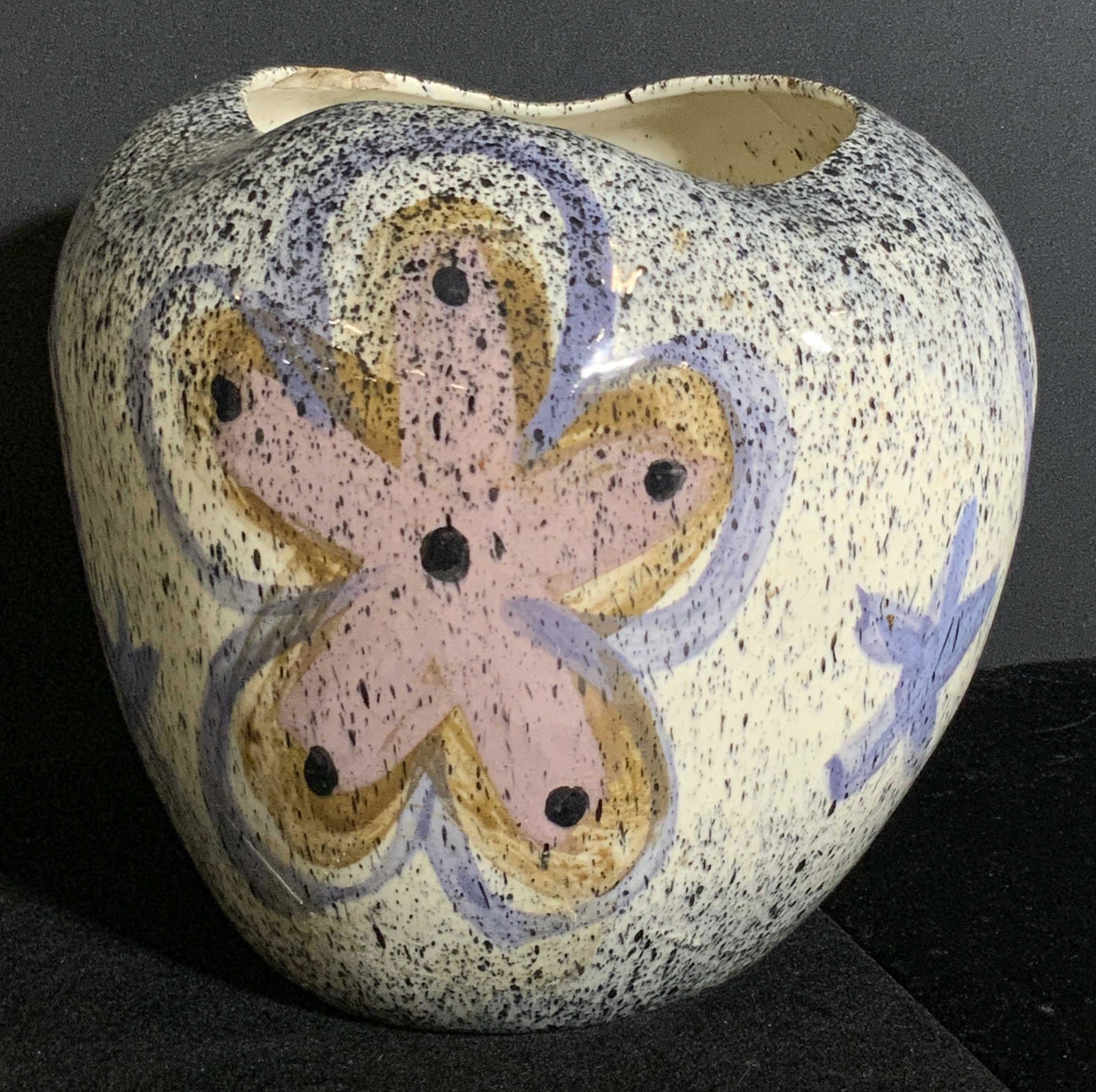 SAAR Signed Artisan Ceramic Table Vase, Pottery (1 of 10)