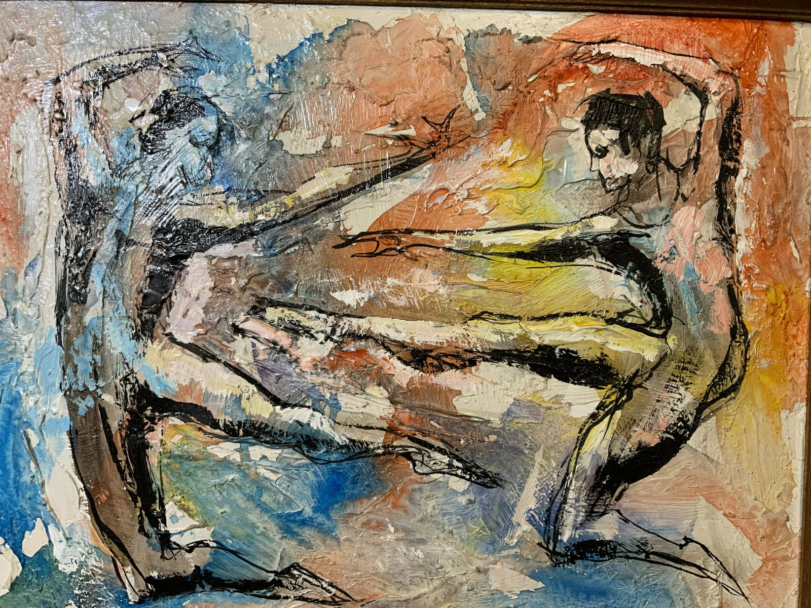 ROY M. STEINBERG Signed Oil on Board (1 of 10)