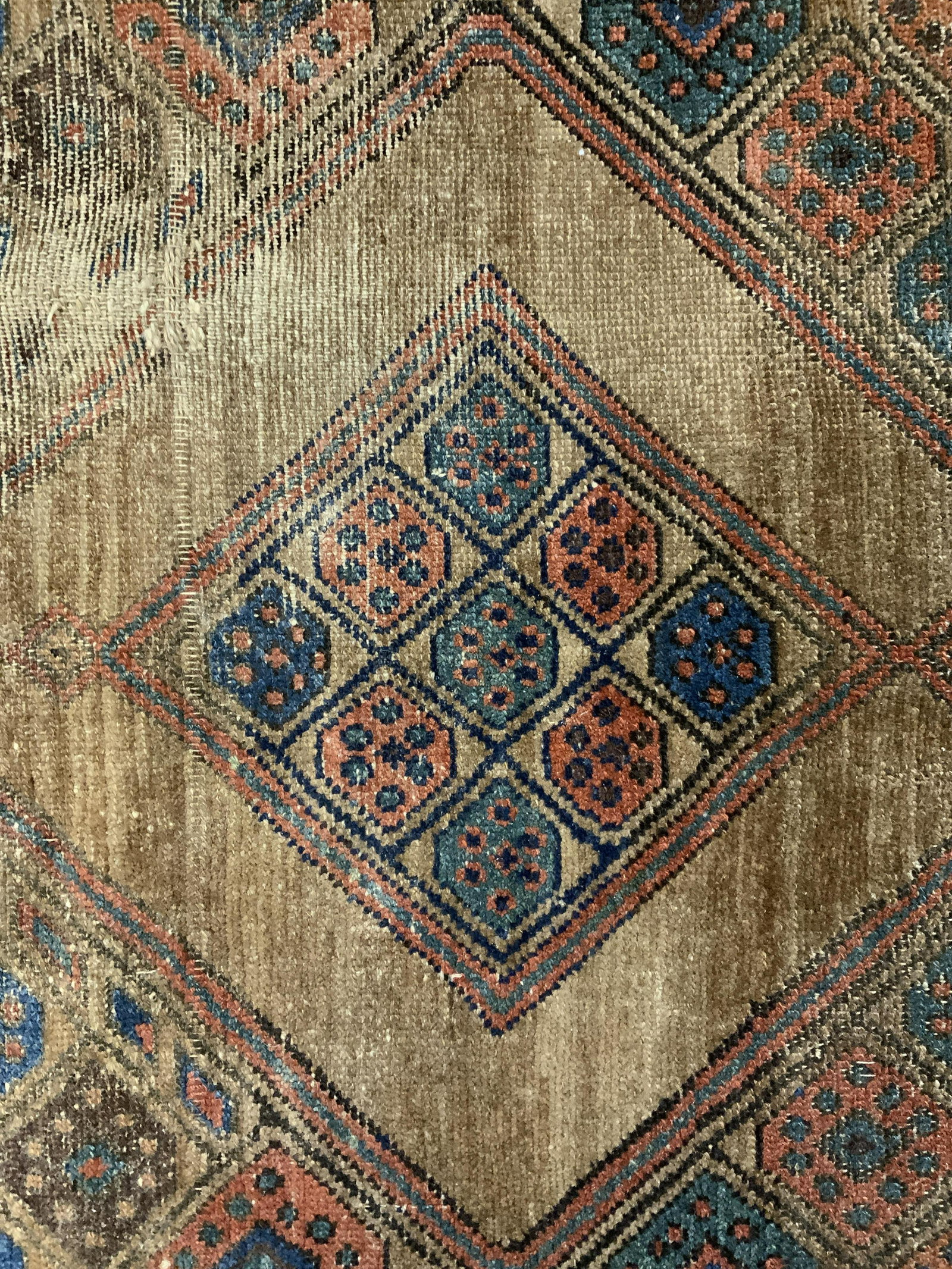 Vintage Handmade Persian Wool Carpet (1 of 8)