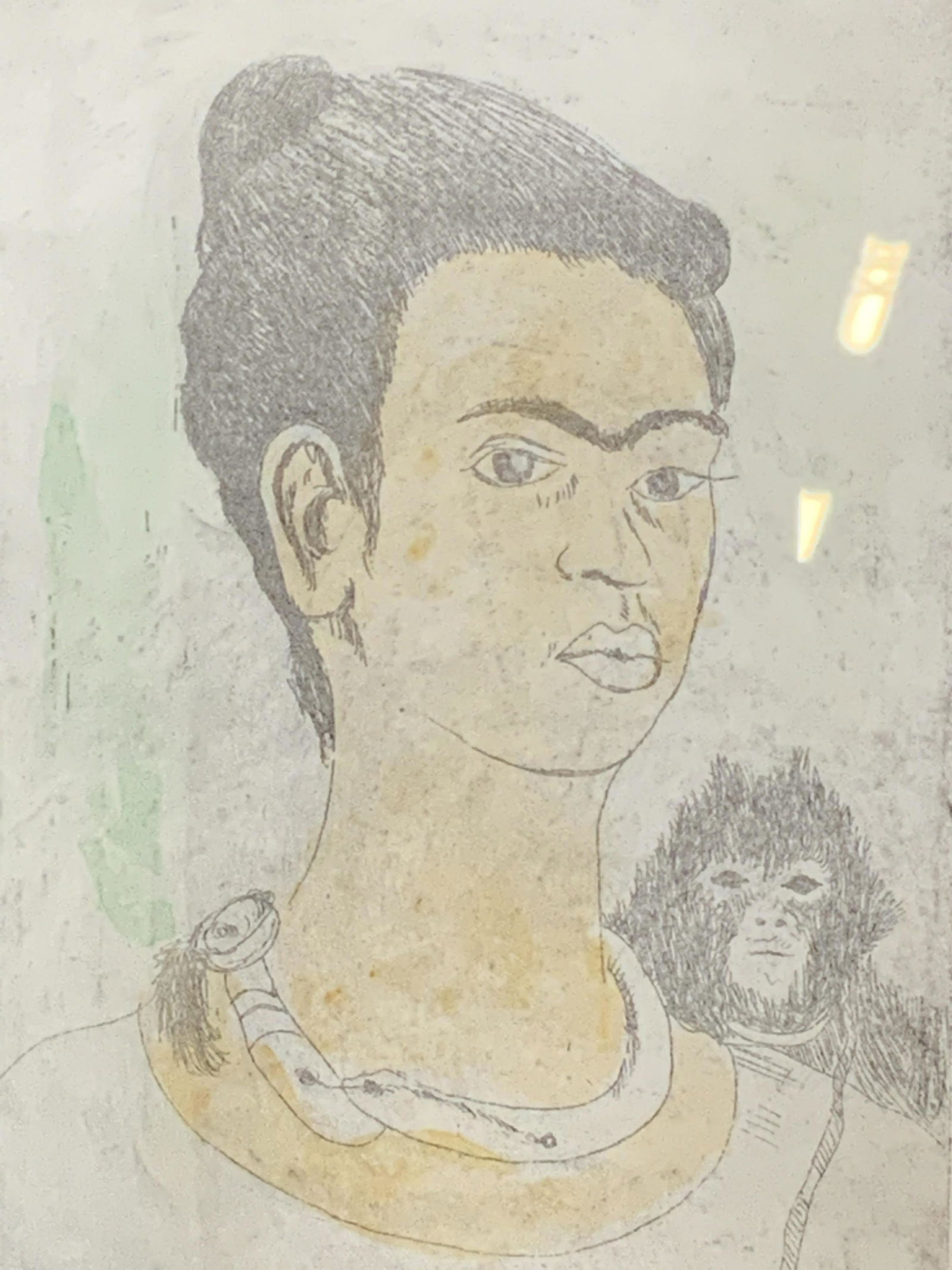 AFTER FRIDA KAHLO Signed Ltd Ed Lithograph (1 of 8)