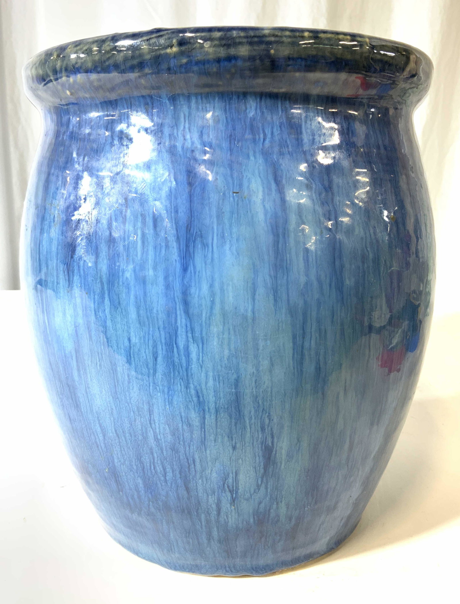 Vintage Glazed Ceramic Planter (1 of 10)