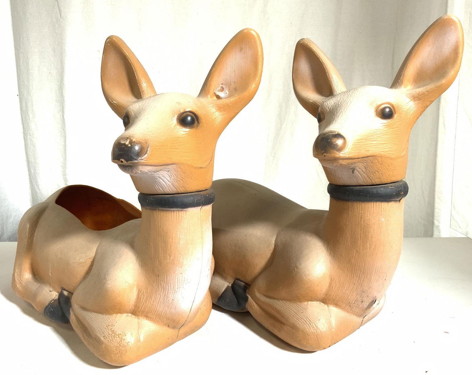 Lot 2 Garden Ornament Deer Figurals (1 of 9)