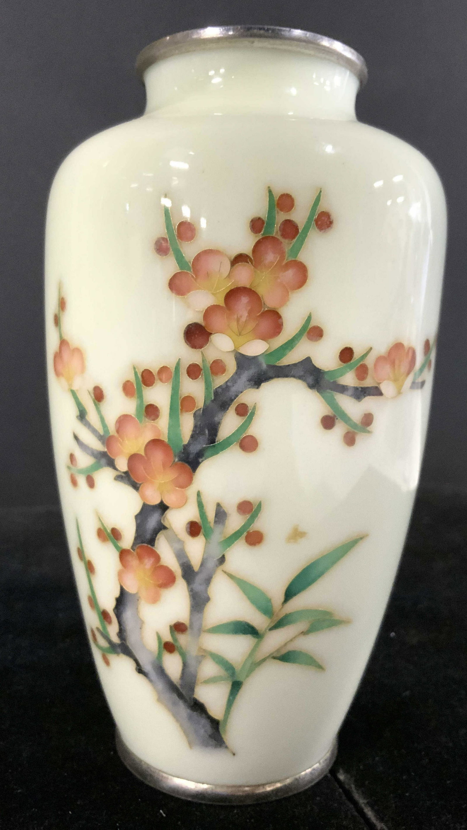 Vntg Asian Bud Vase Vessel Centerpiece (1 of 7)