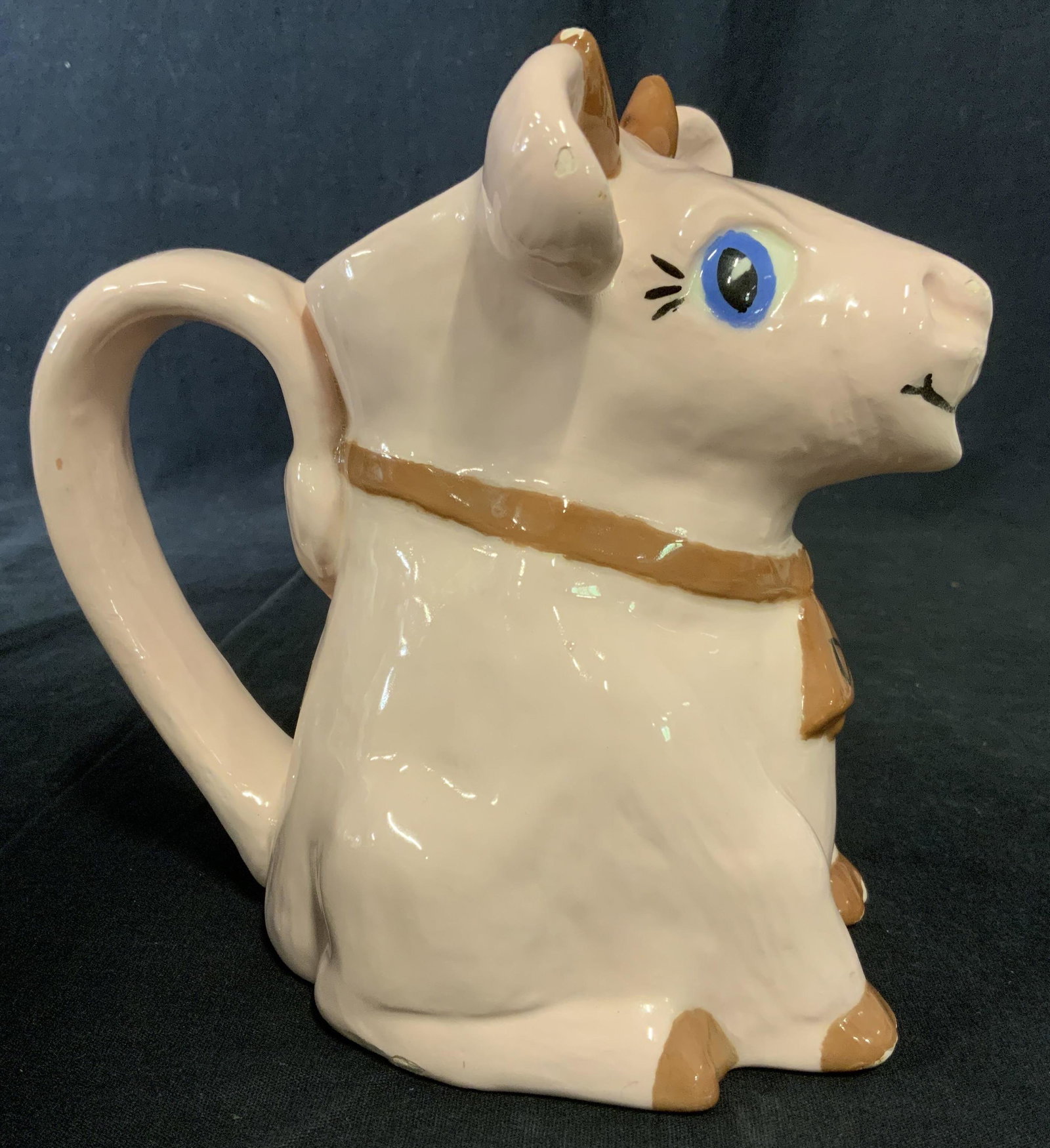 Hand Painted Ceramic Cow Creamer (1 of 5)