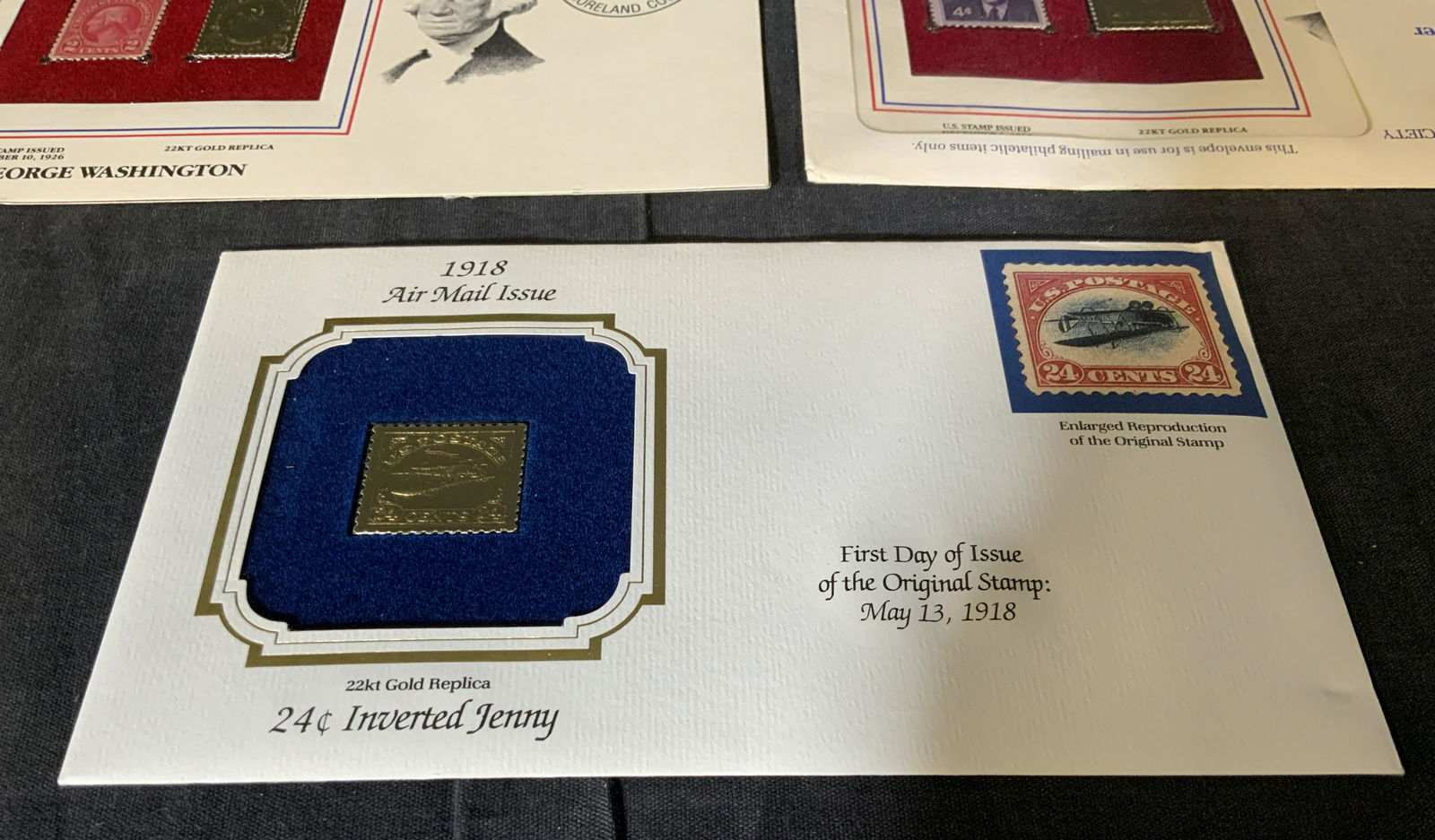Group Lot 3 Commemorative Gold Stamps (1 of 5)
