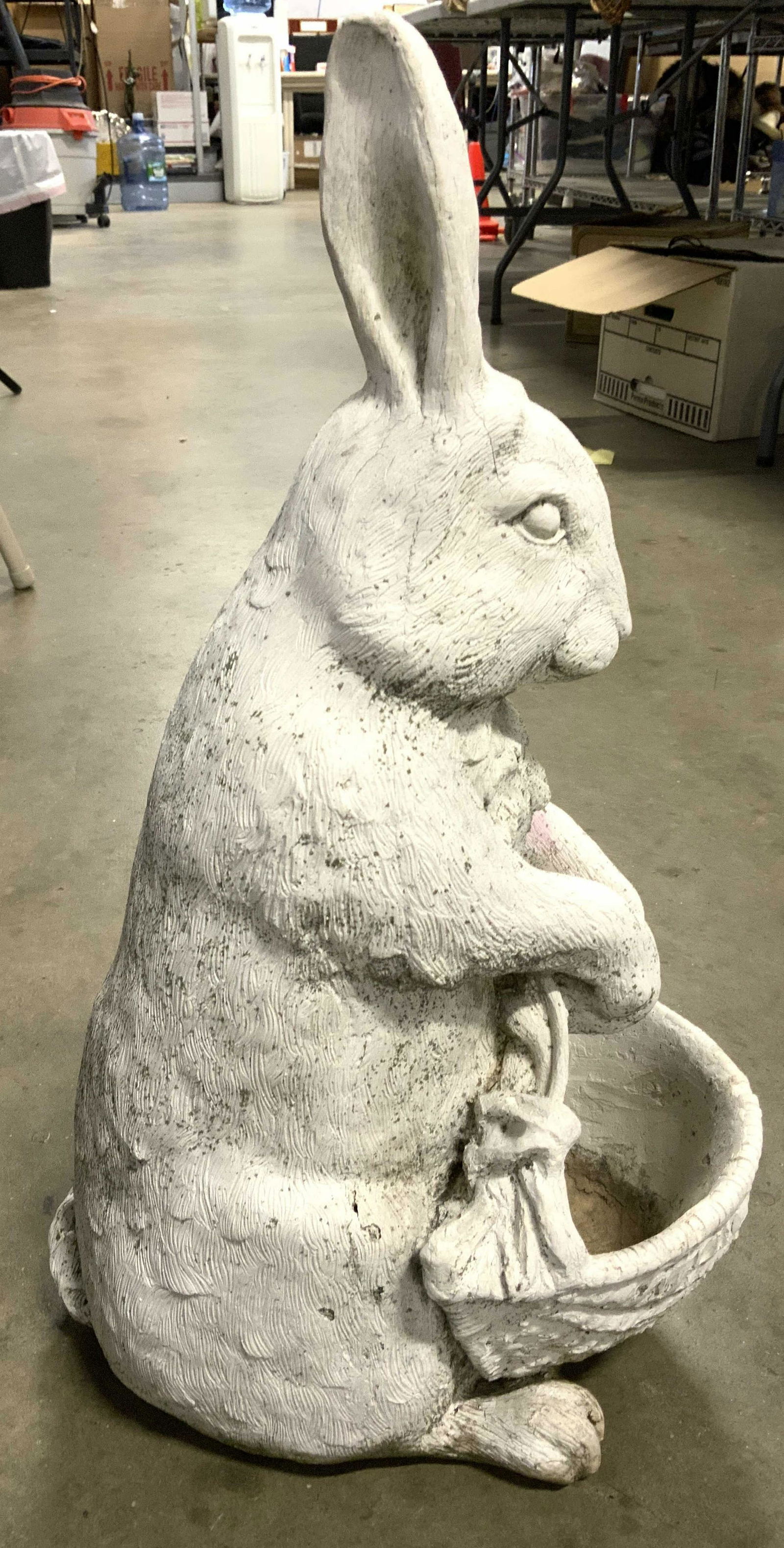 Composite Rabbit Garden Statuary Lawn Ornament (1 of 9)