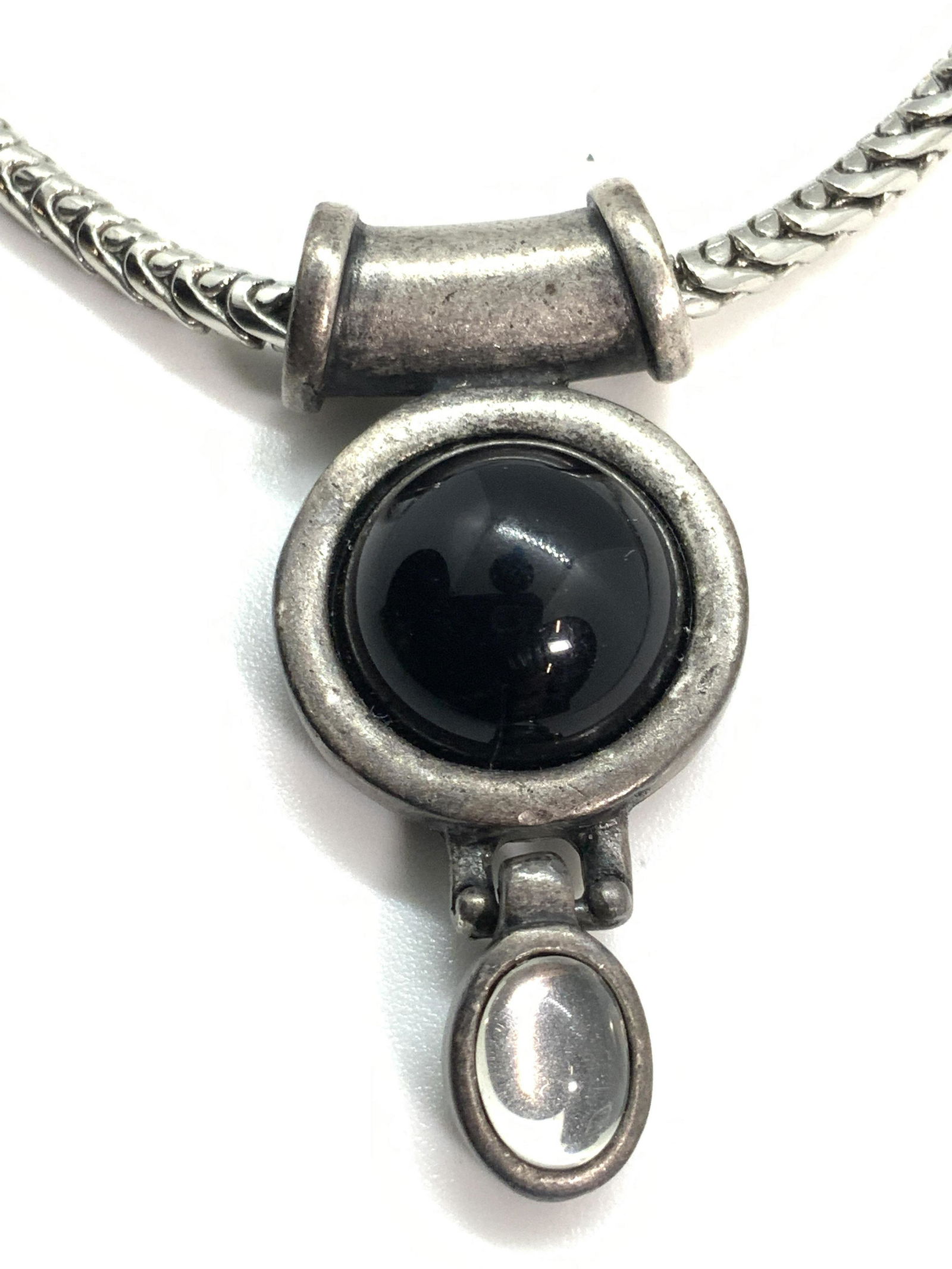 CHICO’S Costume Cabochon Pendant Necklace, Jewelry (1 of 8)