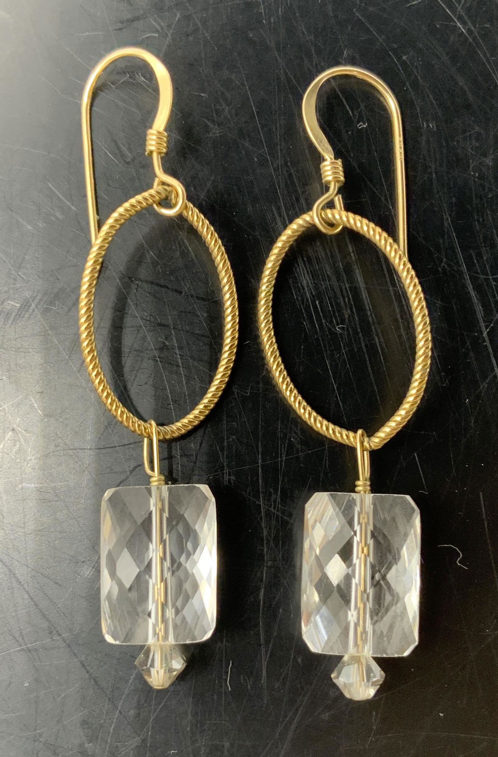 14K Gold Filled Drop Earrings (1 of 4)