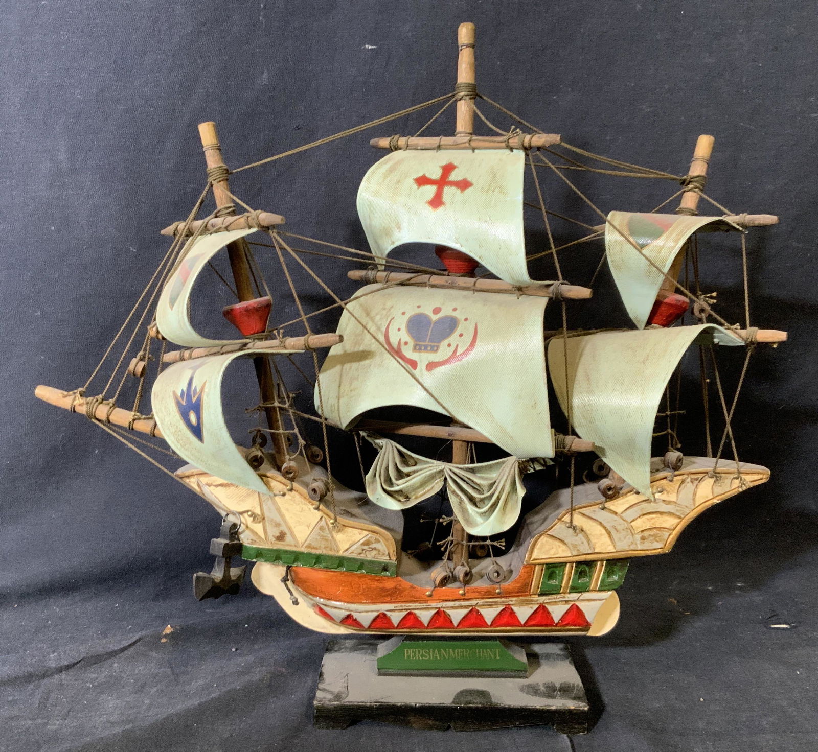 Composite & Wood Model Ship (1 of 7)