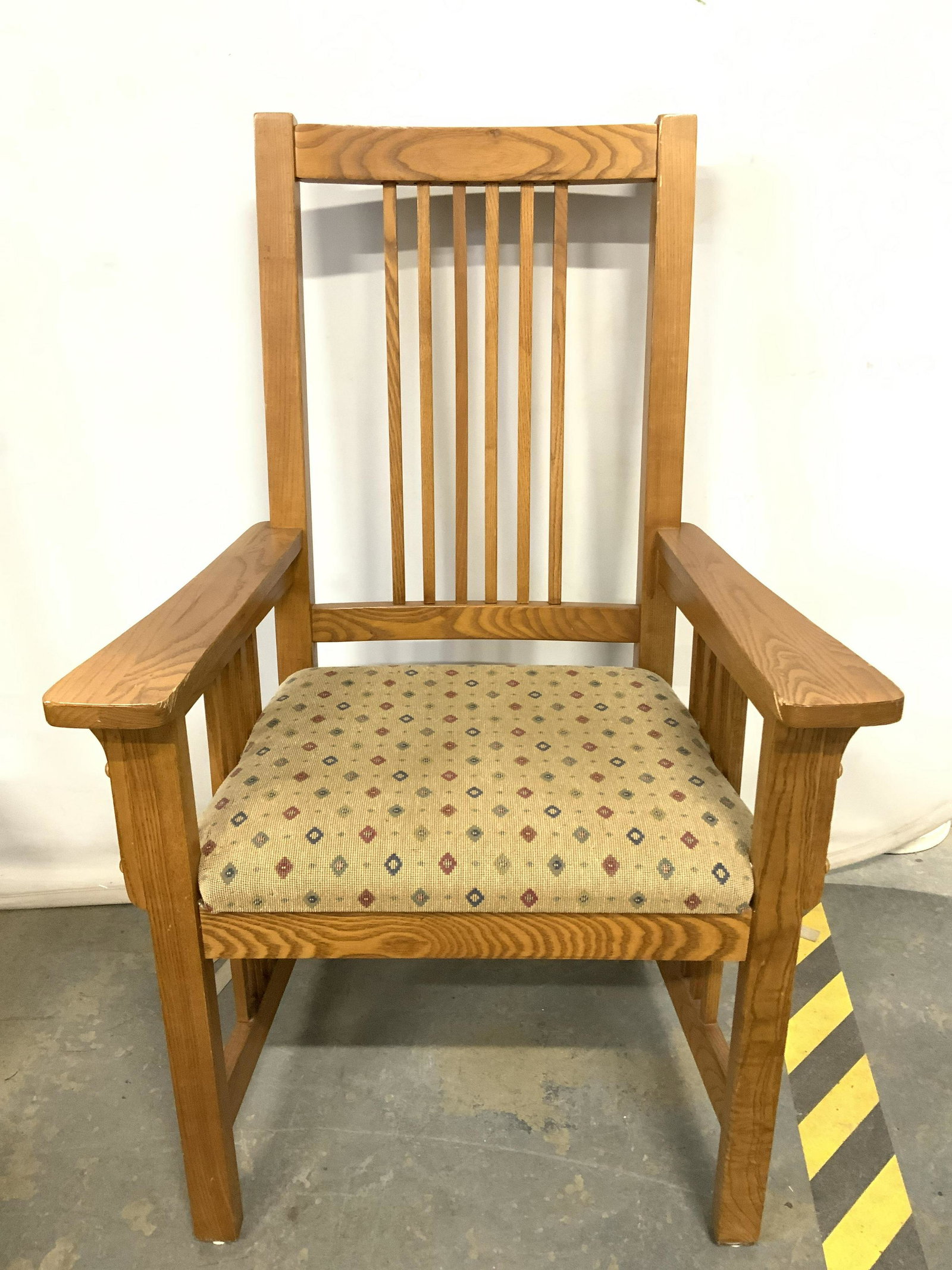 Set 4 Vintage Wooden Dining Chairs (1 of 9)