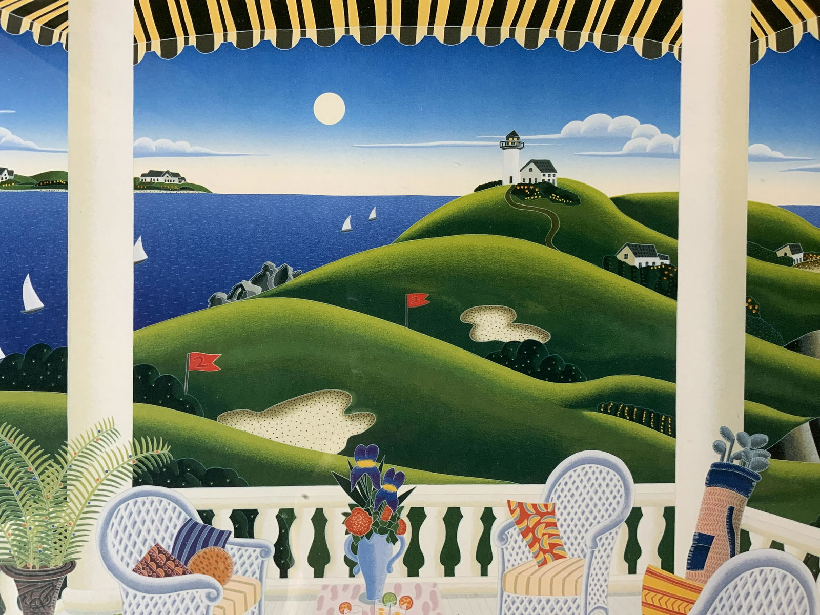 Thomas McKnight： Windows on Paradise Vintage Thomas McKnight-Windows on Paradise 1 Page, 2