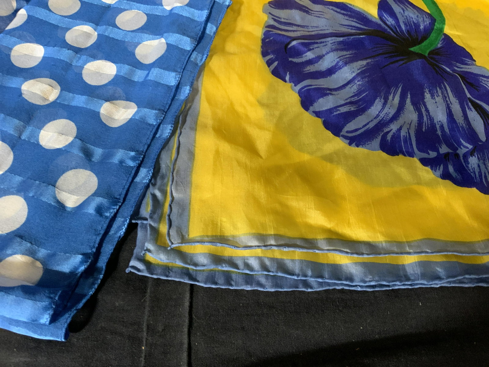 Group Lot 2 Blue Scarves (1 of 5)